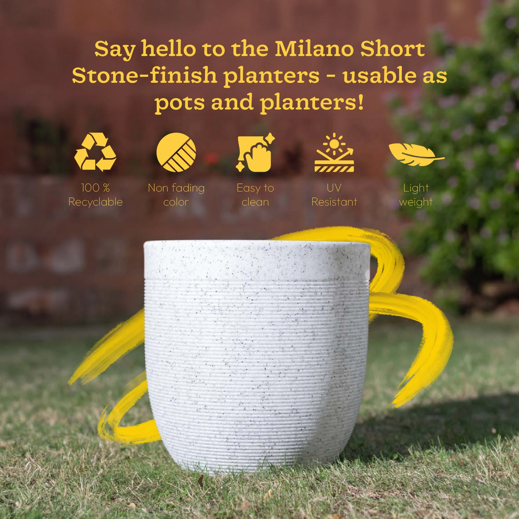 Milano Short Planter - Image 37