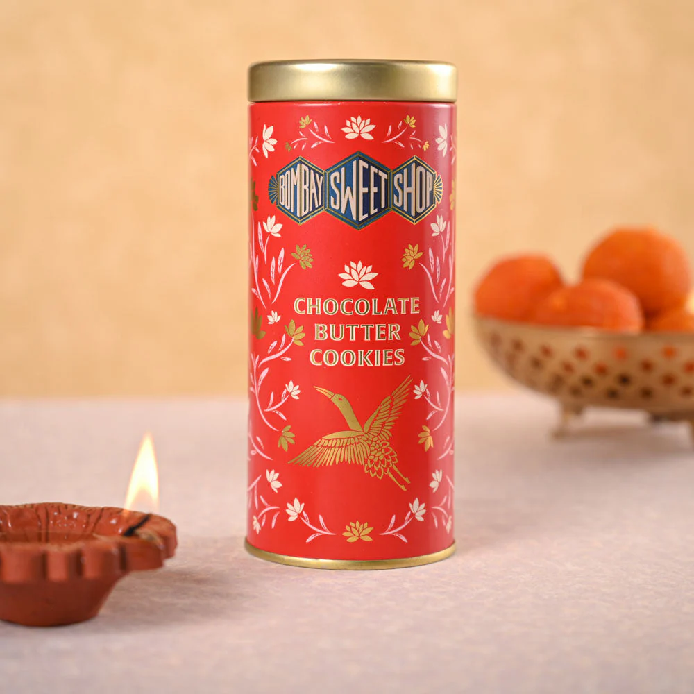 Money Plant Golden & Bombay Sweet Shop Diwali Gift Hamper - Image 5