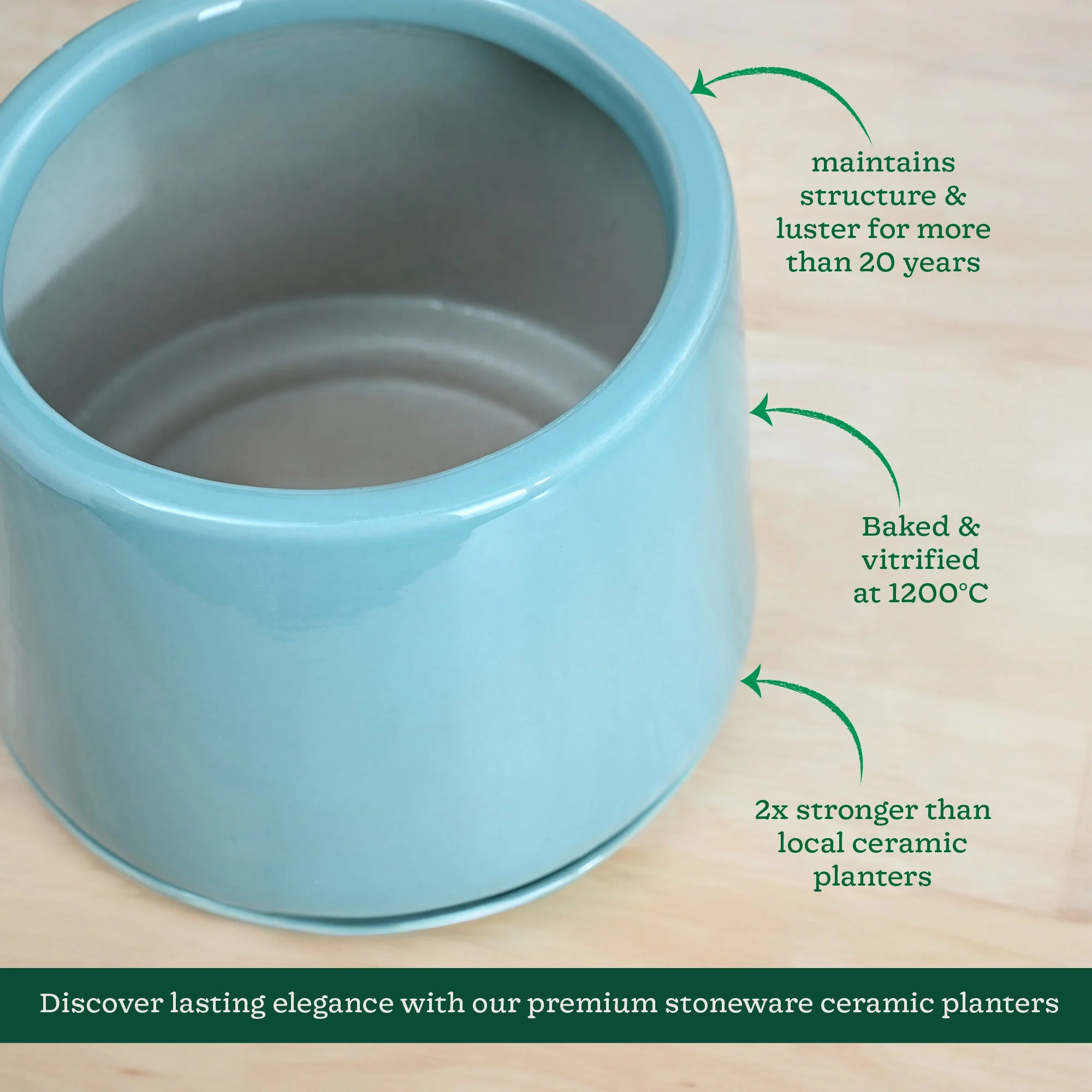 Monsoon Medley Ceramic Planter - Image 21