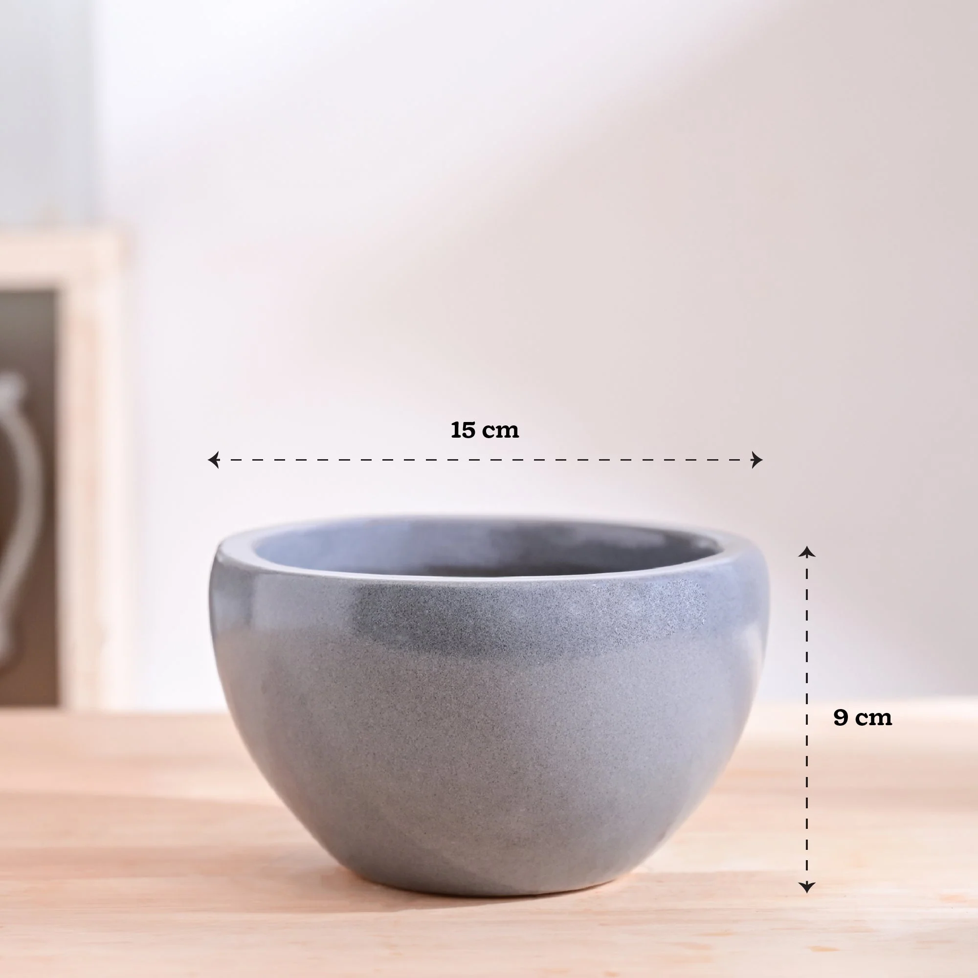 Nature's Hum Fat Ceramic Planter - Image 24