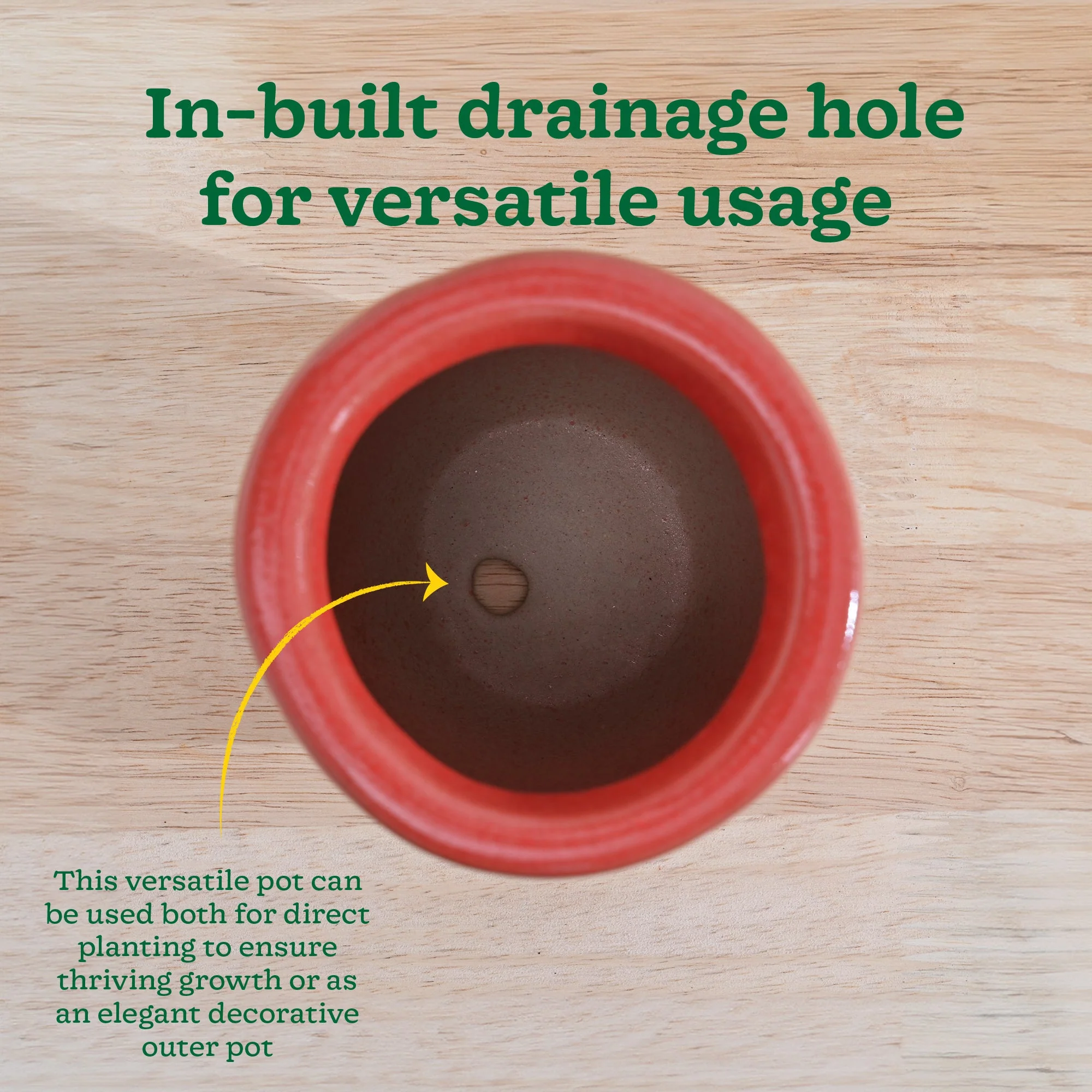 Nature's Hum Slim Ceramic Planter - Image 48