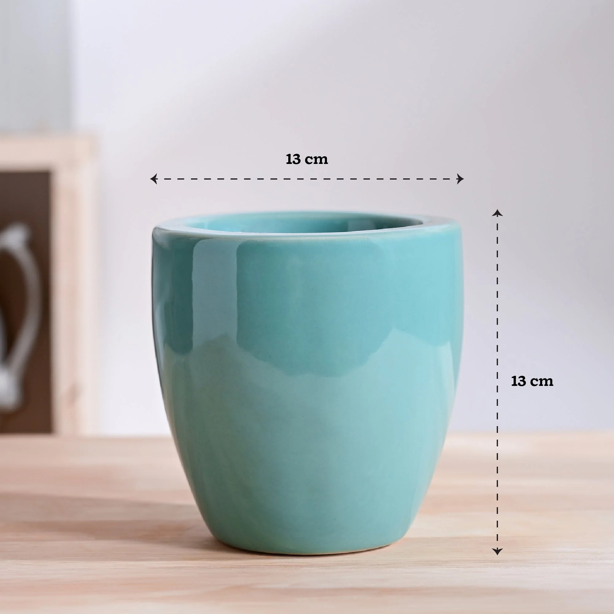 Nature's Hum Slim Ceramic Planter - Image 8