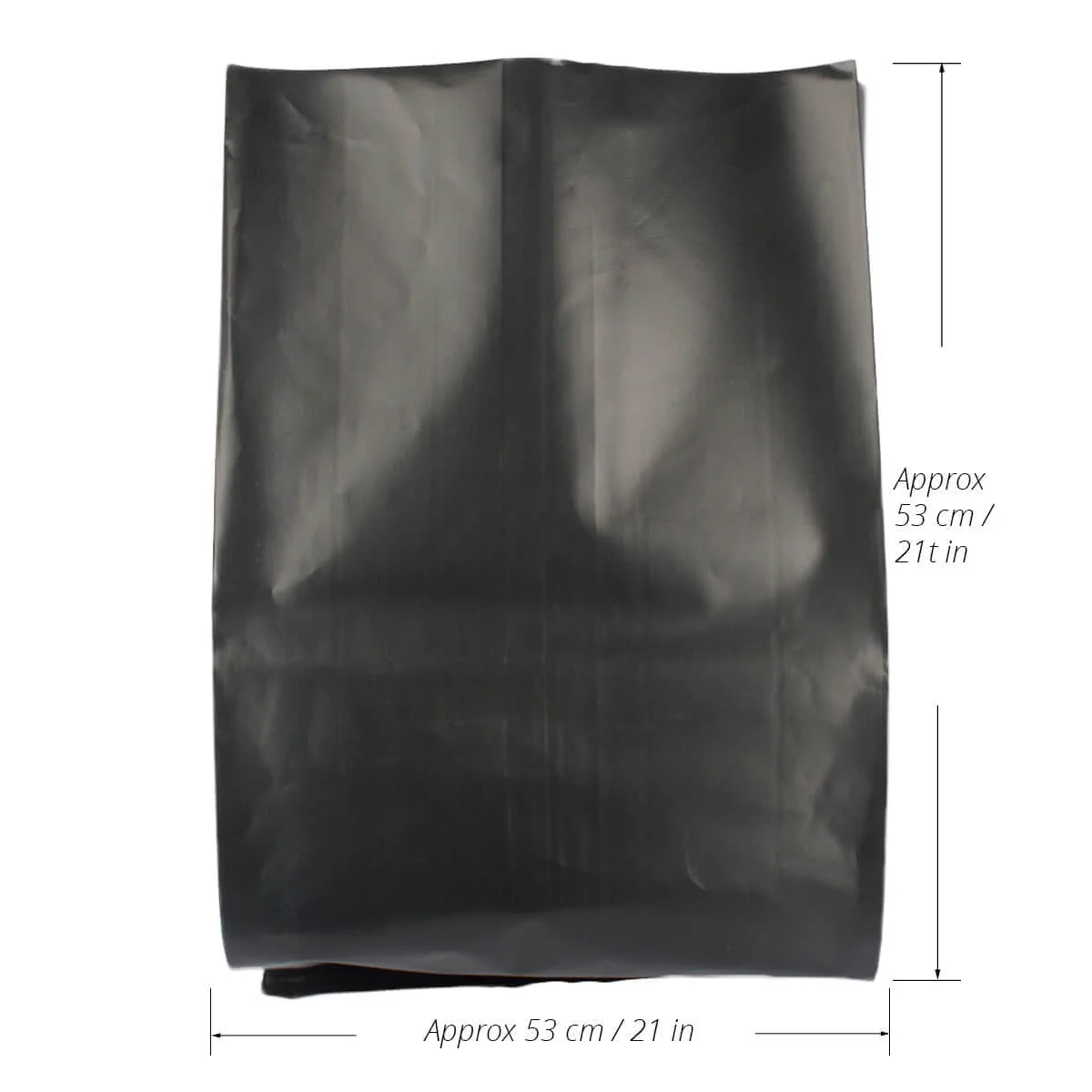Nursery plant poly bag (Pack of 10 Bags) - 21 in x 21 in (DIA x H) - Image 2