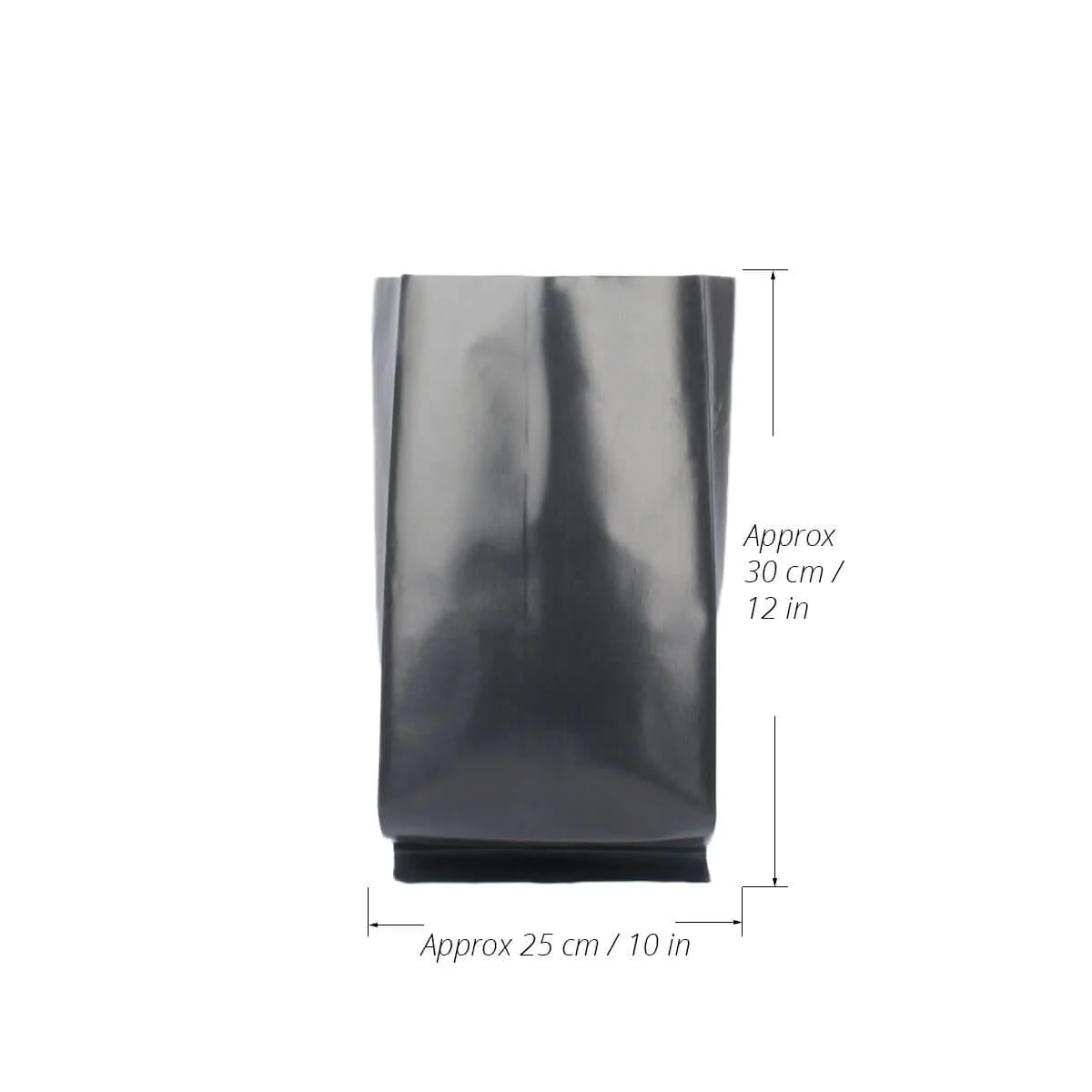 Nursery plant poly bag (Pack of 50 Bags) - 10 in x 12 in (DIA x H) - Image 2