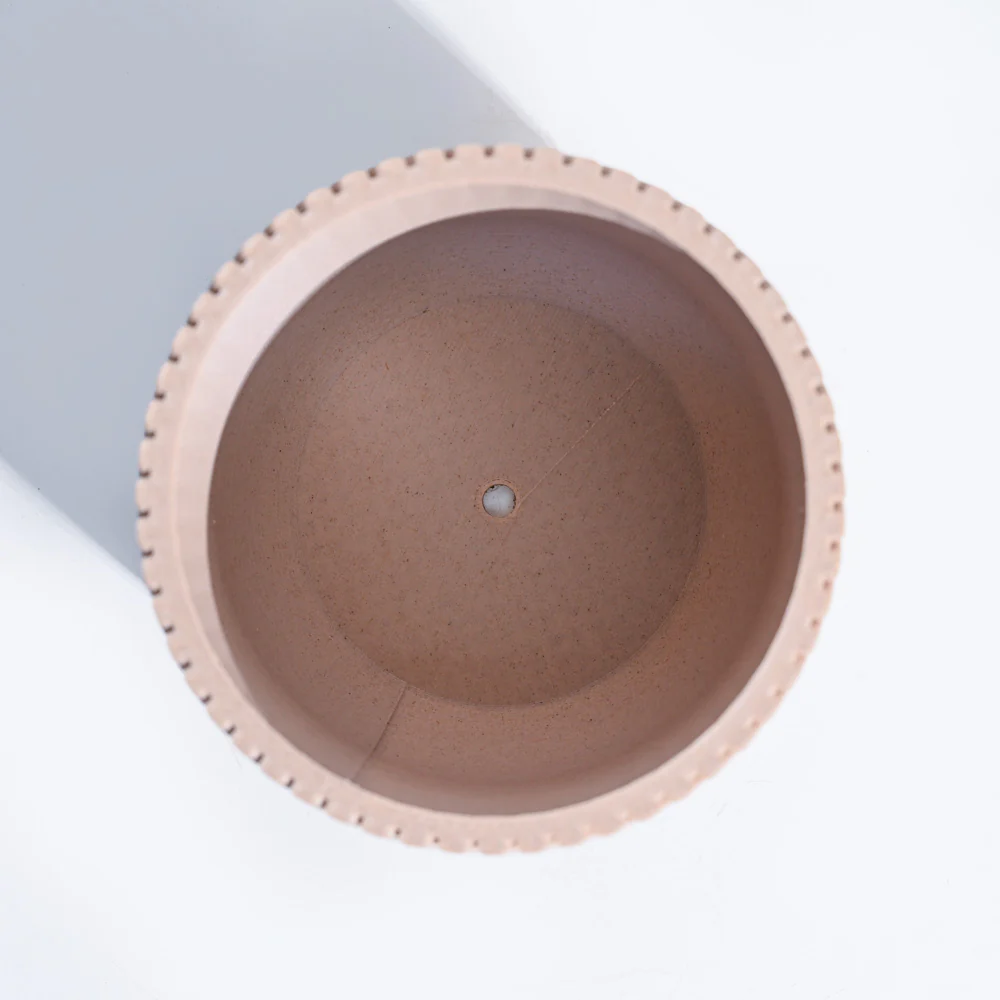 Oblique Elegance Wooden Pot - Image 4