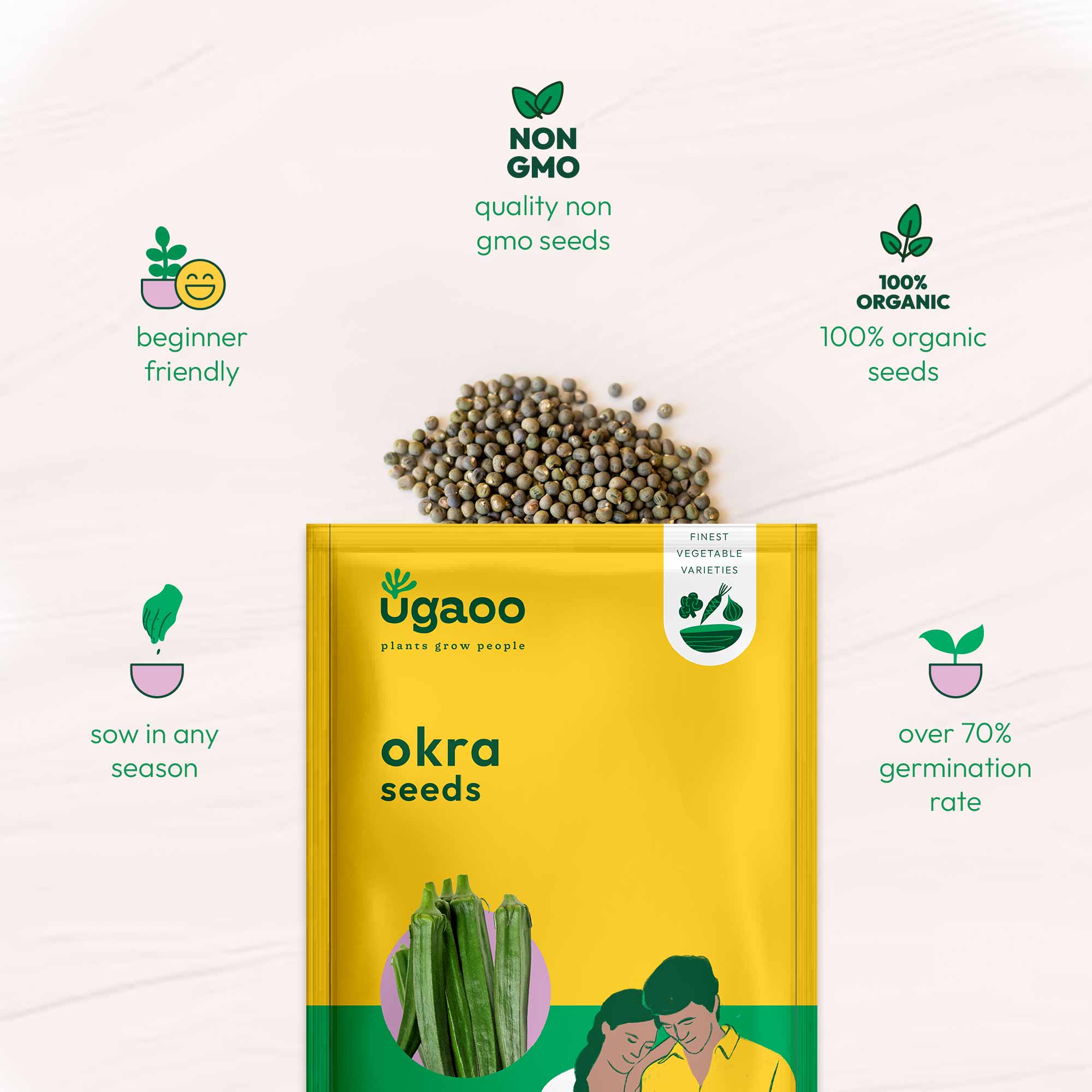 Okra Seeds (Lady Finger) - Image 15