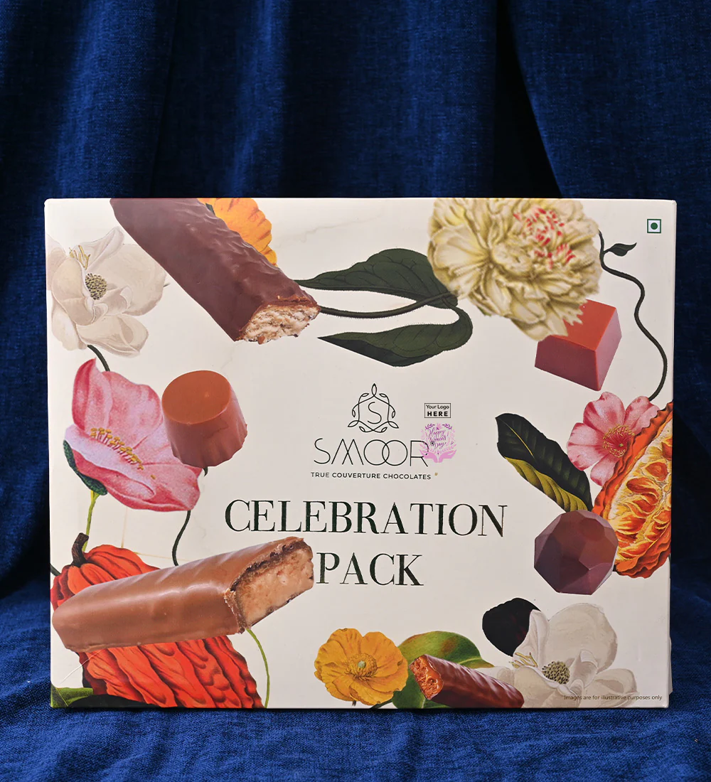Peace Lily Plant with Smoor Celebration Box - Image 4