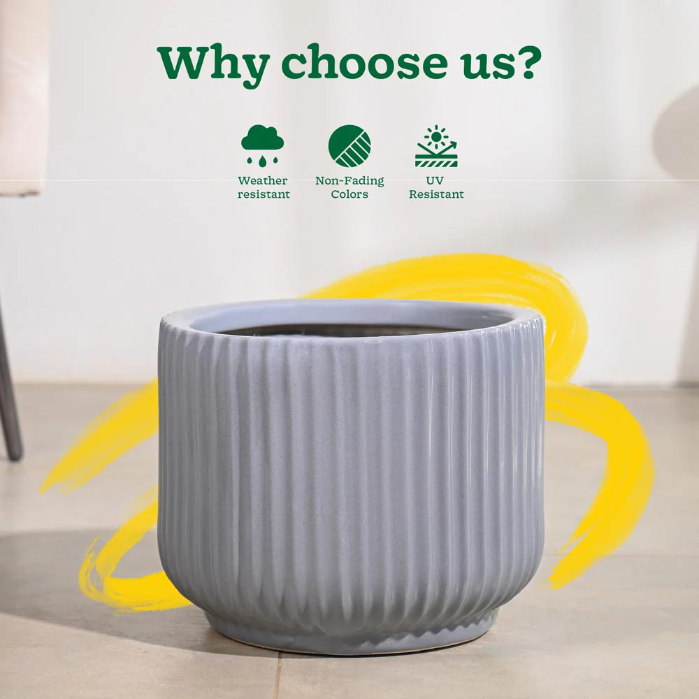 Phoenix Ceramic Pot (12.5 Inch Diameter) - Image 7