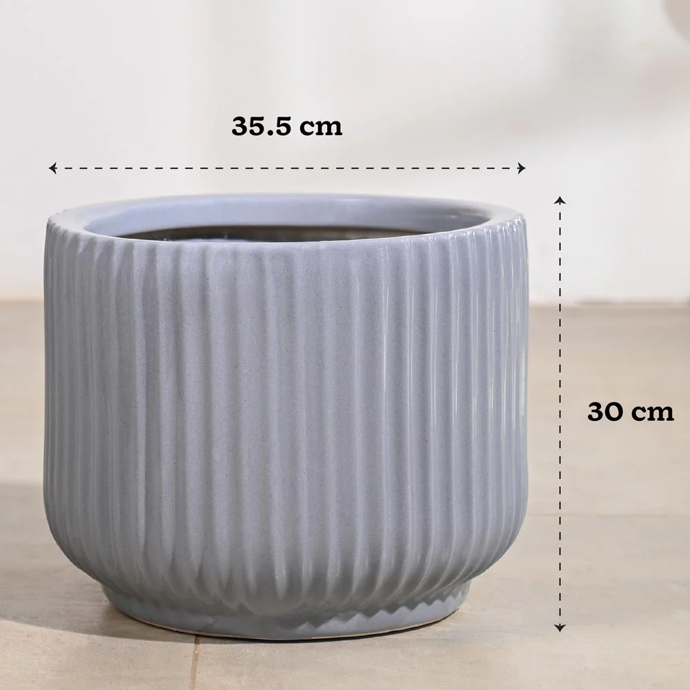 Phoenix Ceramic Pot (12.5 Inch Diameter) - Image 9