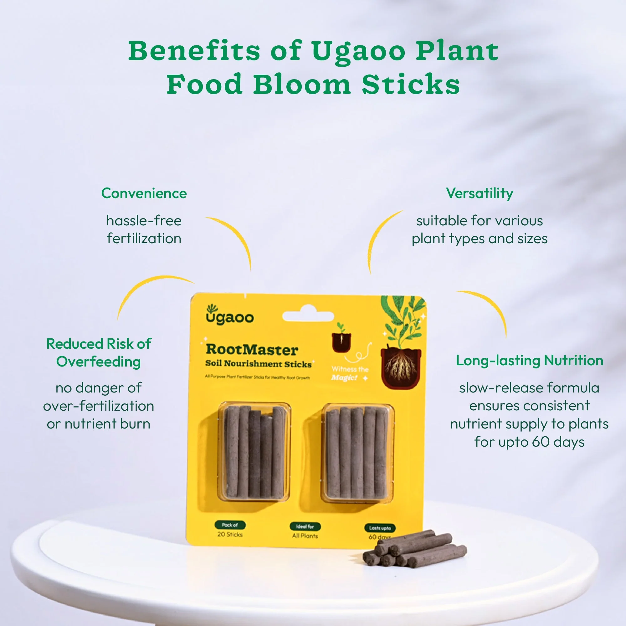 Plant Food Fertilizer Stick - Green & Rootmaster - Image 4