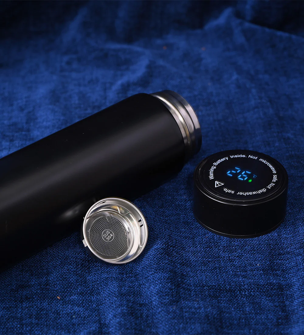 Plant with Temperature LED Display Bottle - Image 5