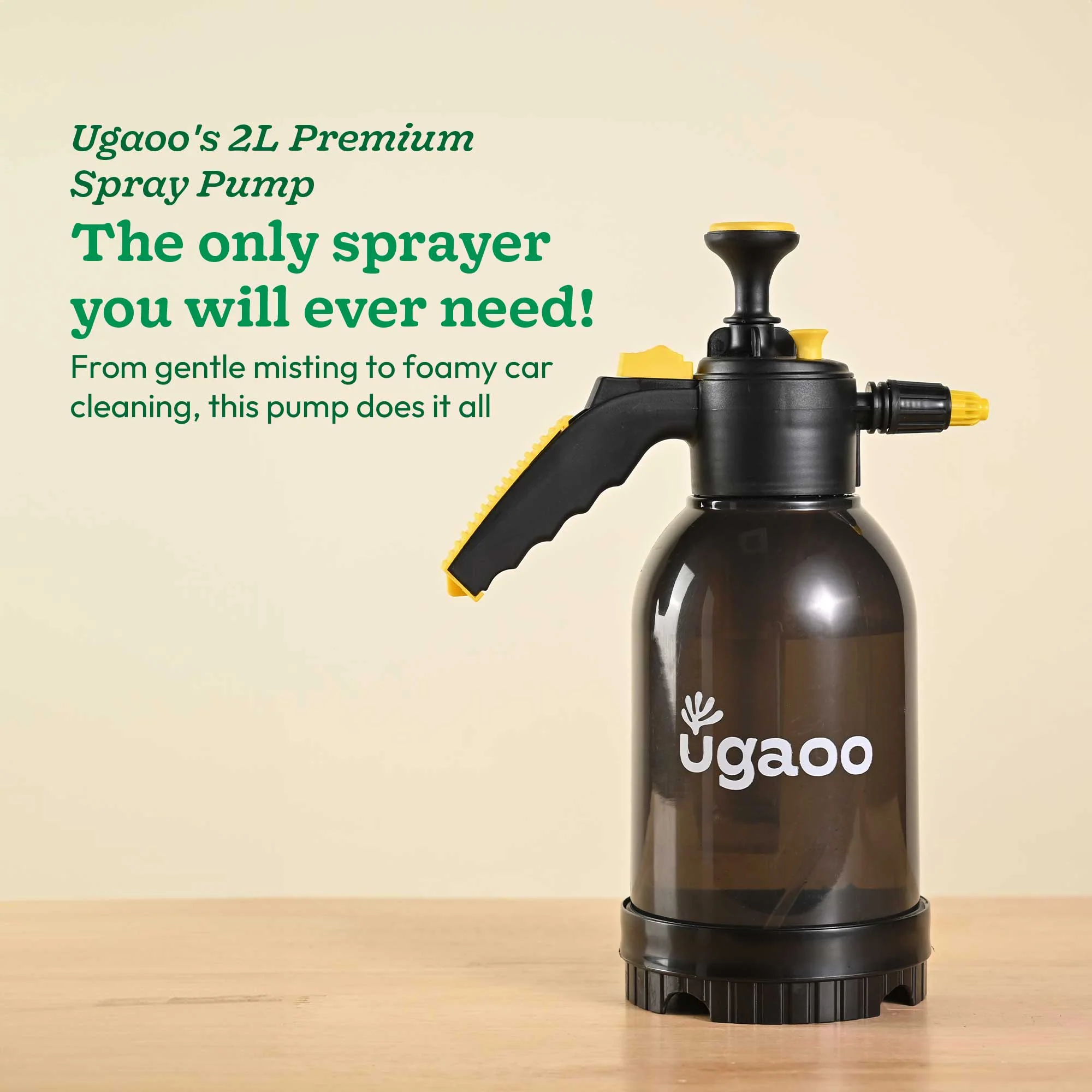 Pressure Spray Pump 2 Litre - Yellow & Black - Image 8