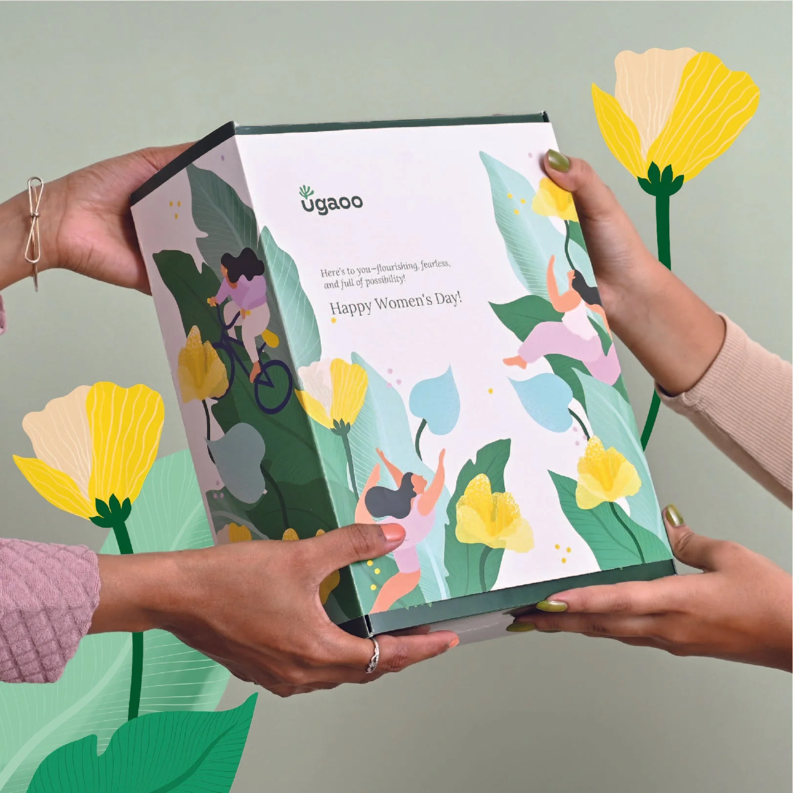 Queen's Canopy Plant Bundle for Women's Day - Image 4