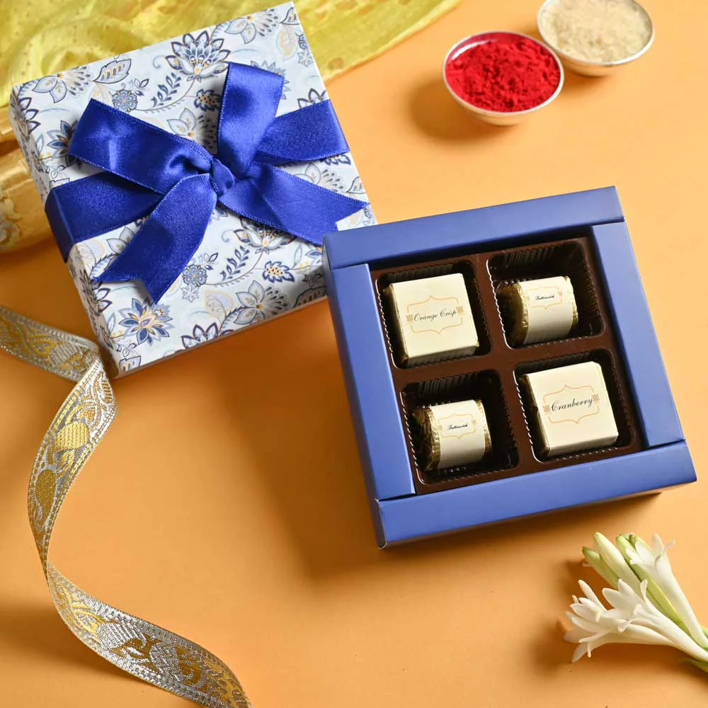 Rakhi Gift for Brother - Money Plant N_Joy with Chocolate Box - Image 5