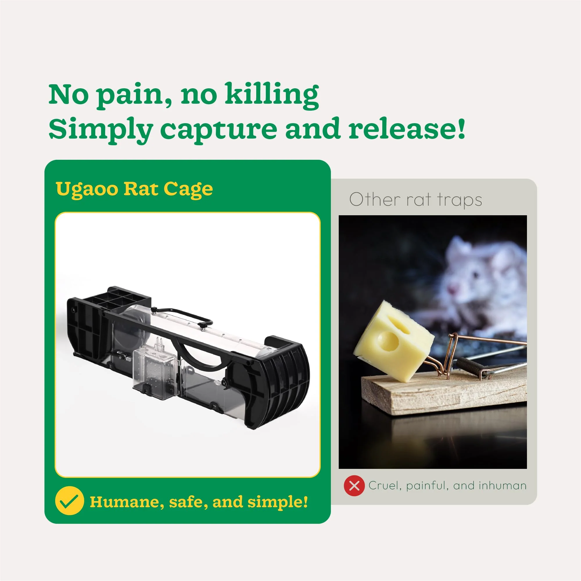 Rat & Mouse Trap Cage – 3 Door - Image 5