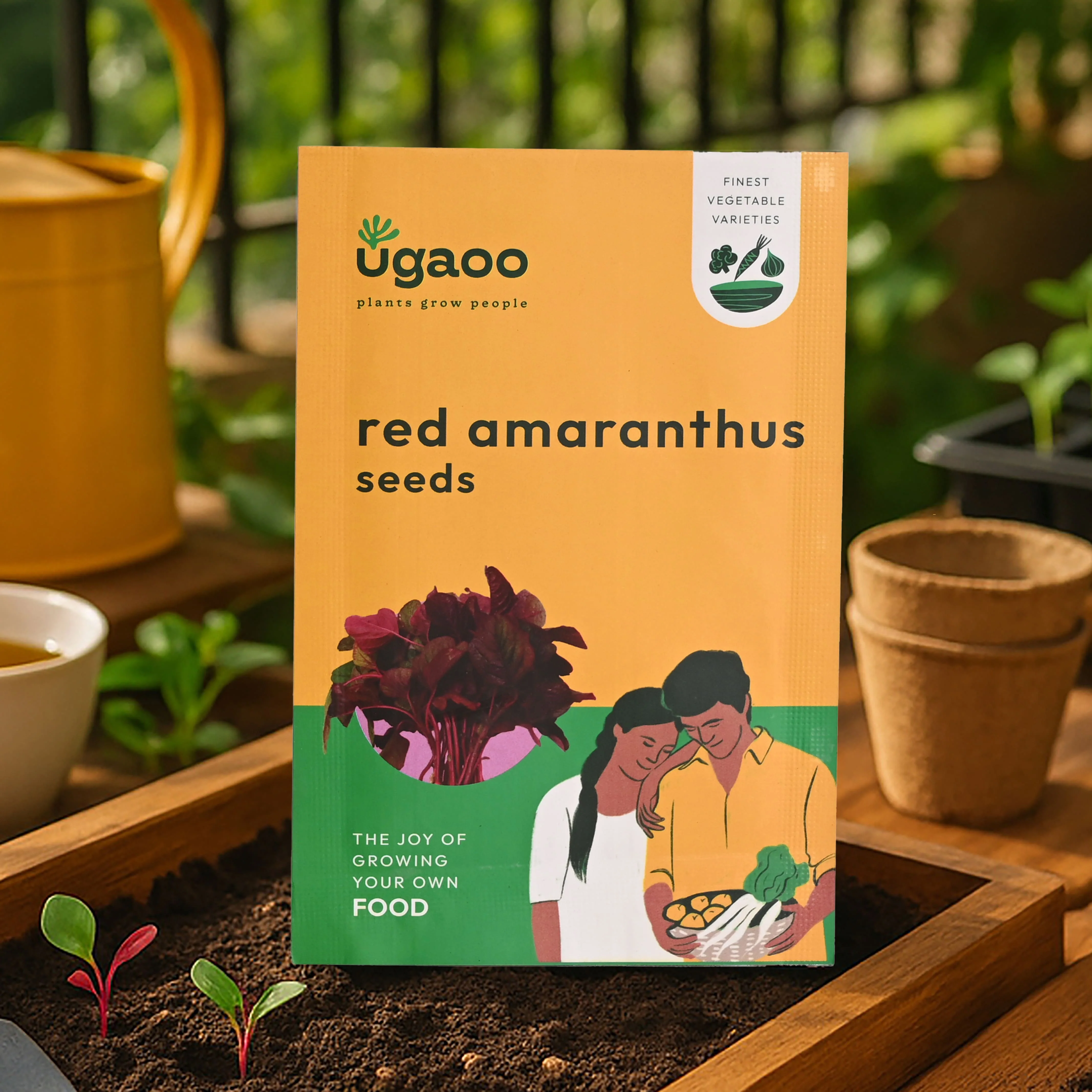 Red Amaranthus Seeds (Red Math) - Image 10