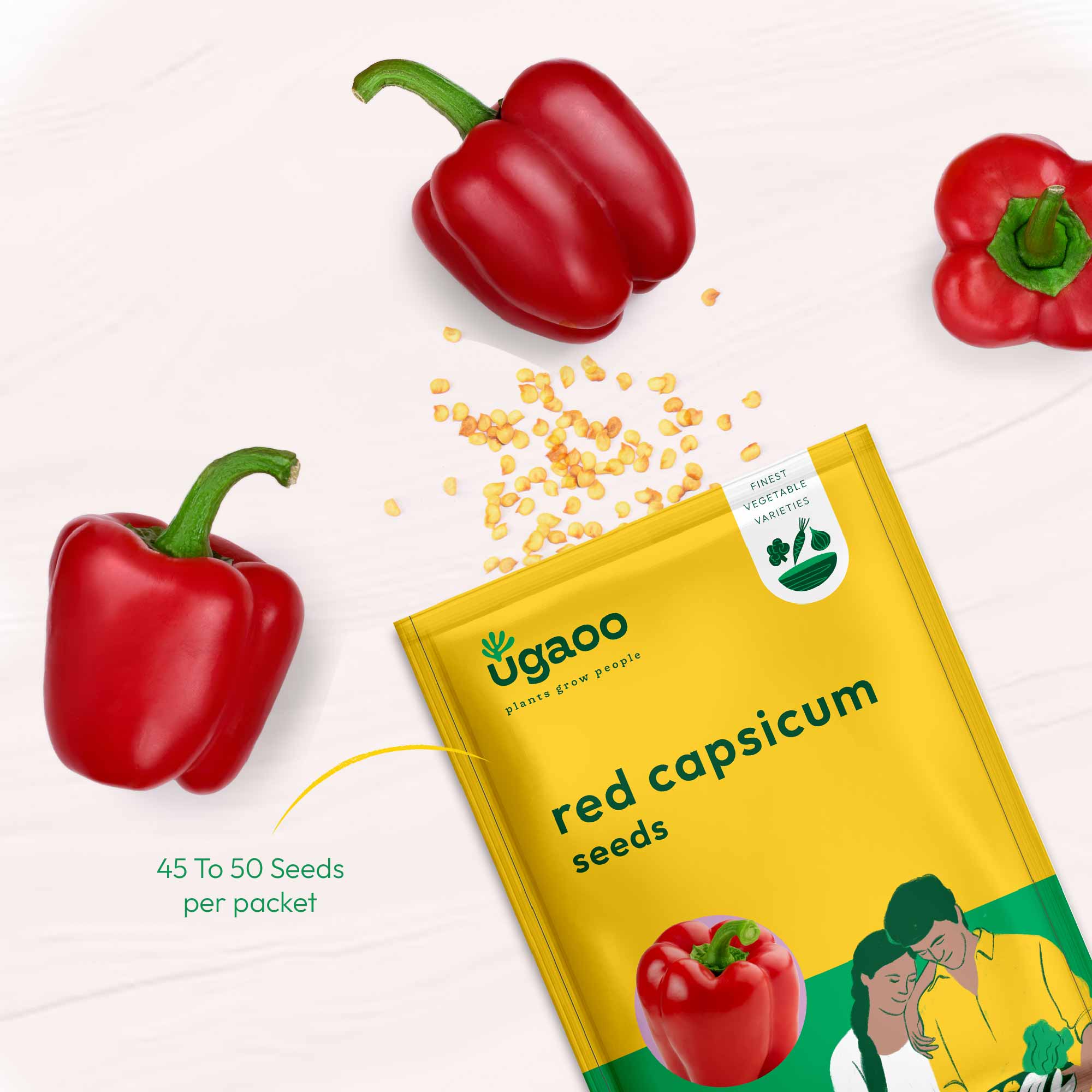 Red Capsicum Seeds - Image 3