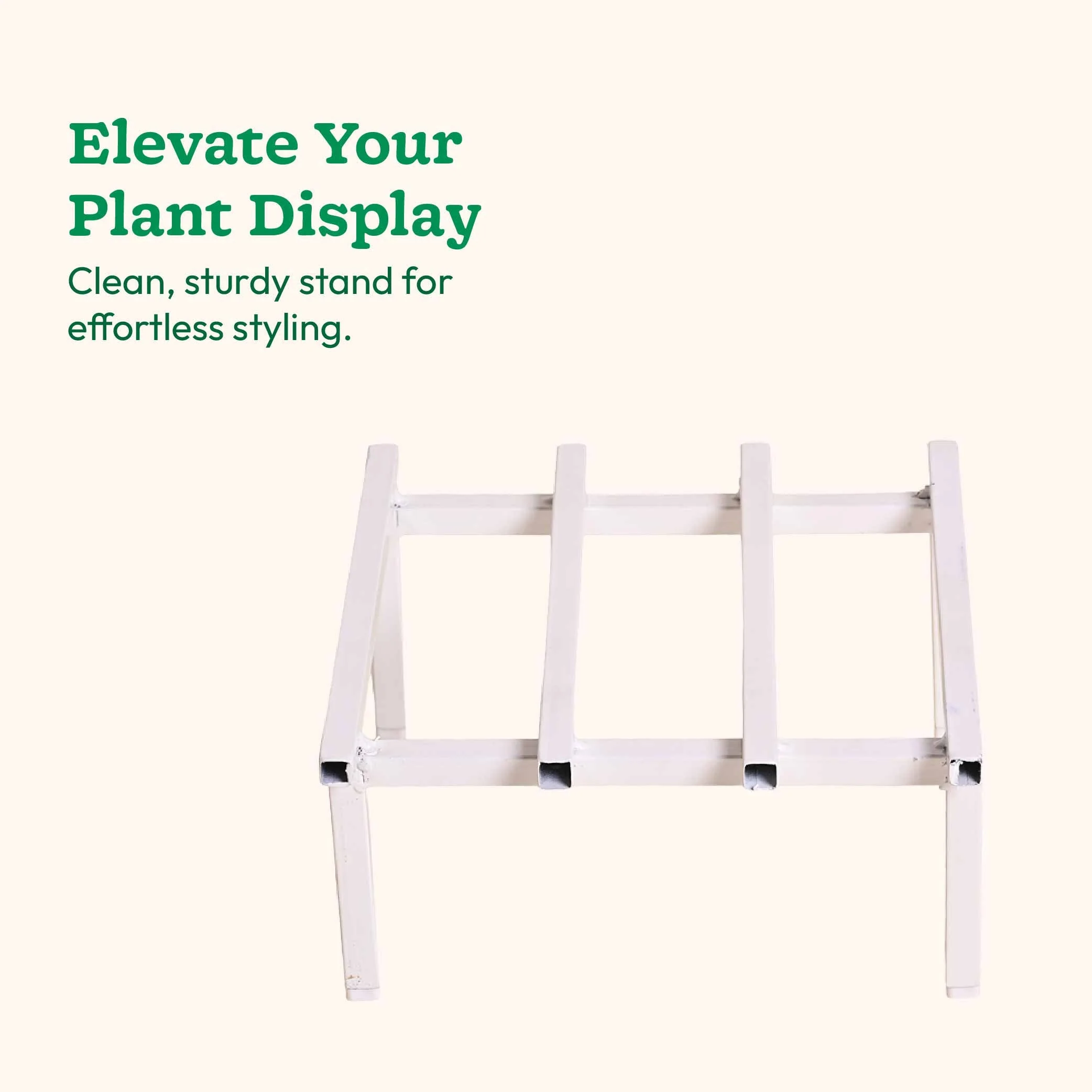 Rolling Plant Stand - White - Image 30