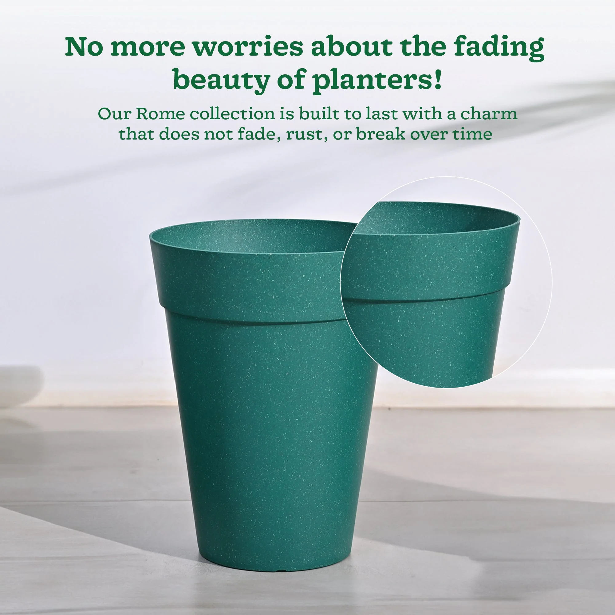 Rome Plastic Planter - Image 15
