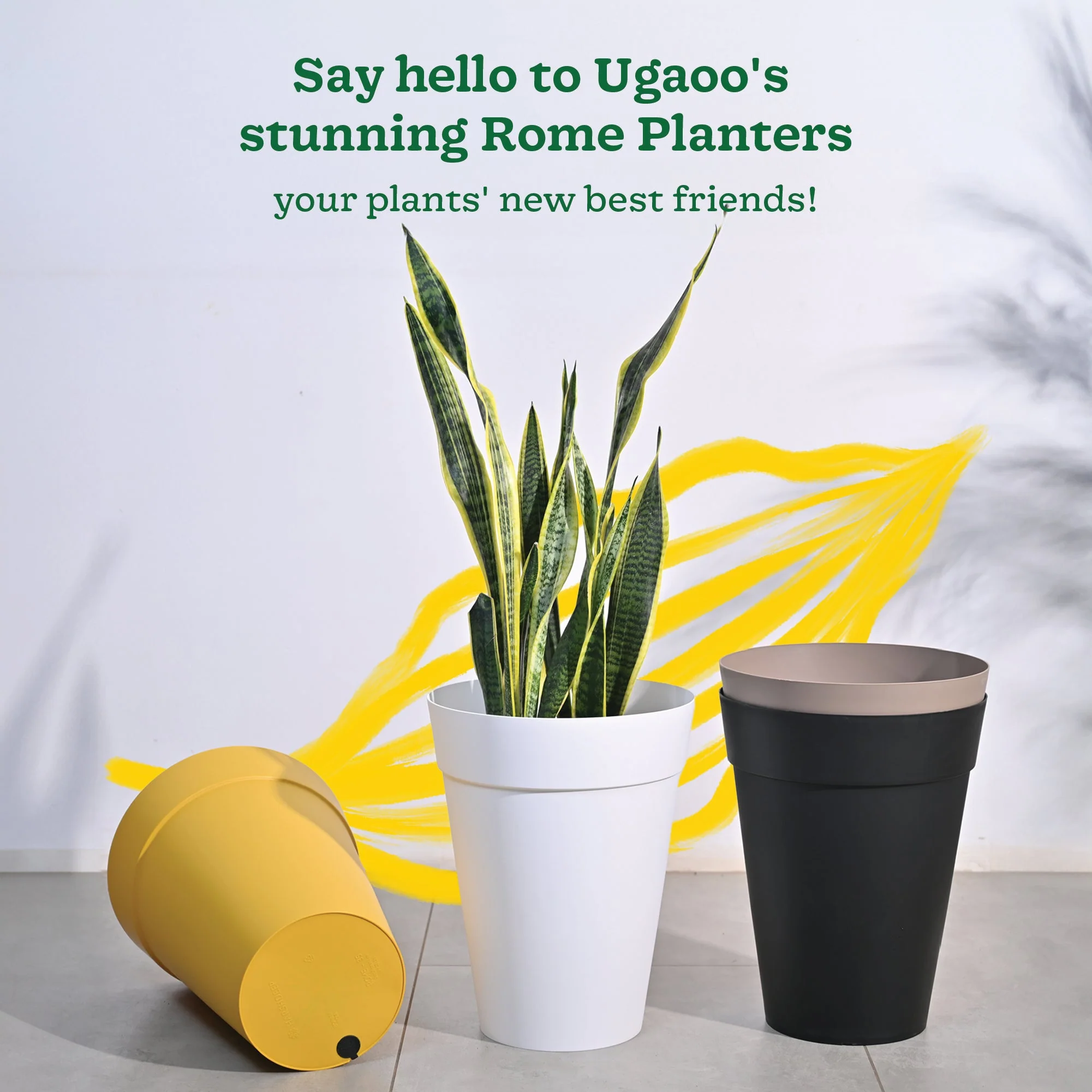 Rome Plastic Planter - Image 170