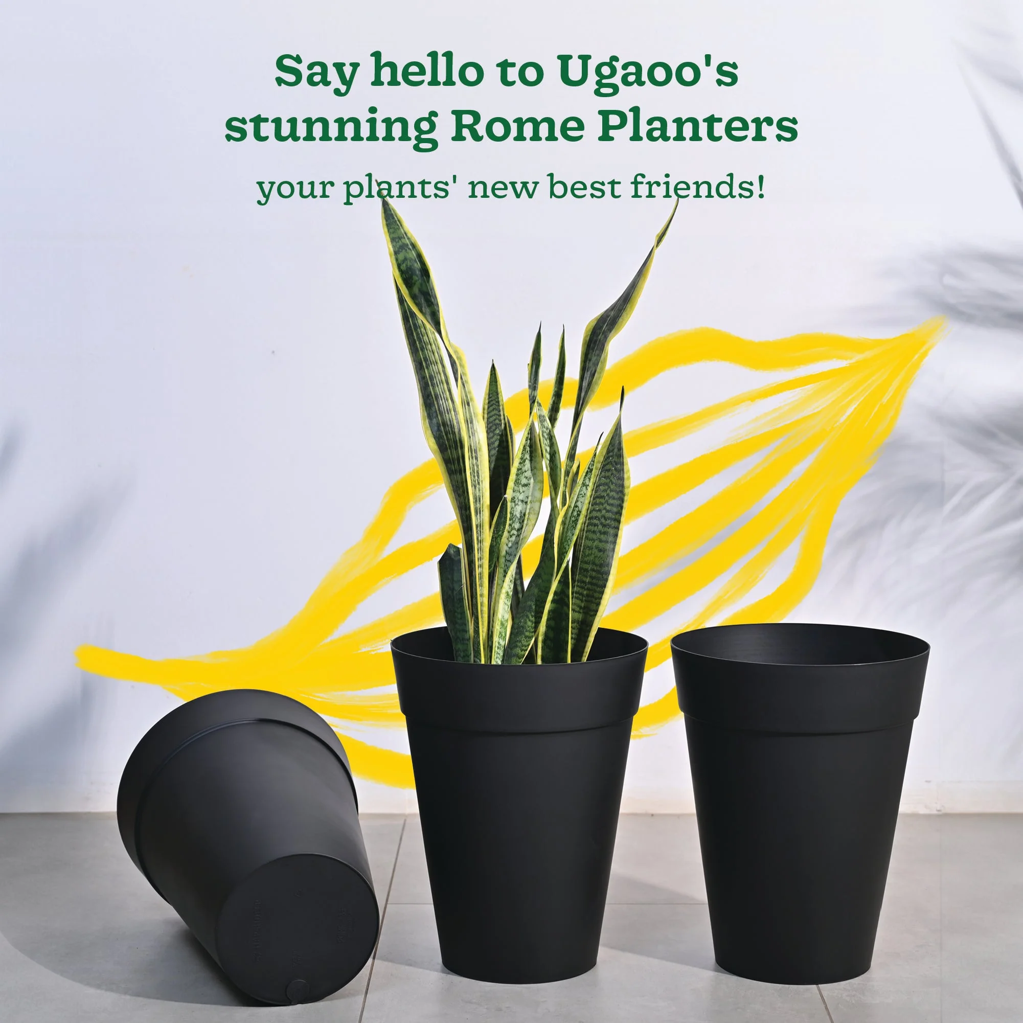 Rome Plastic Planter - Image 80