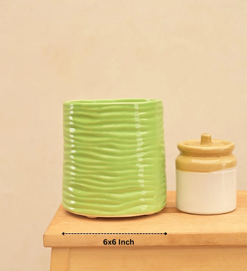 Sea Breeze Ceramic Planter - Image 12