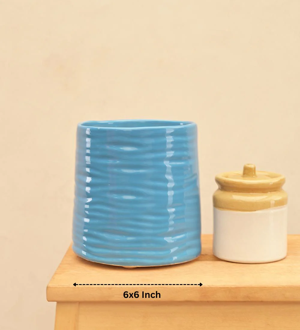 Sea Breeze Ceramic Planter - Image 31