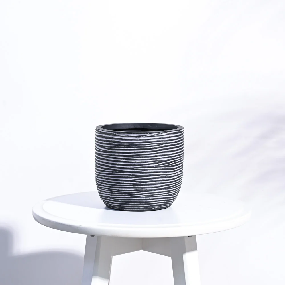 Zuri Planter Ball Rib - Image 10