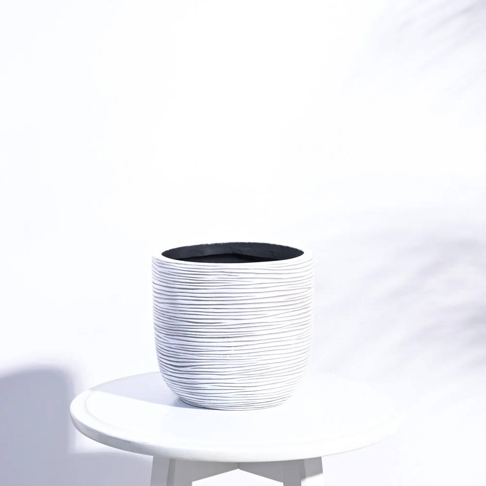 Zuri Planter Ball Rib - Image 16