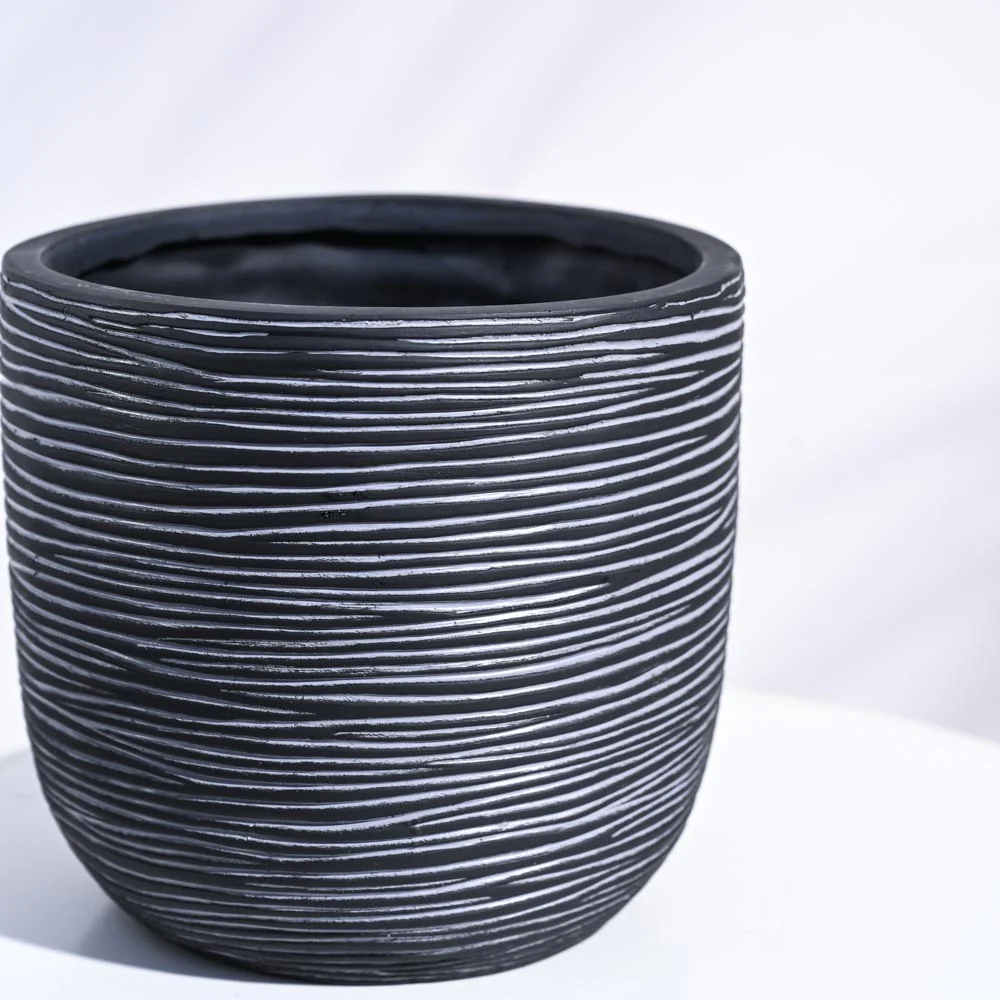 Zuri Planter Ball Rib - Image 23