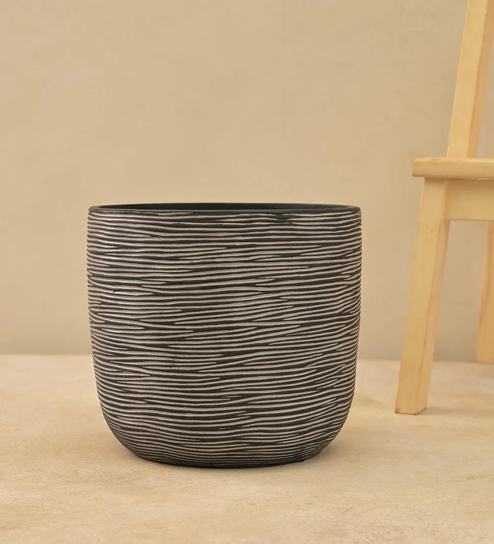 Zuri Planter Ball Rib - Image 33