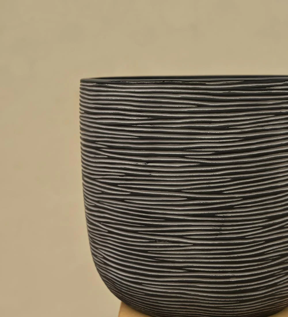 Zuri Planter Ball Rib - Image 34