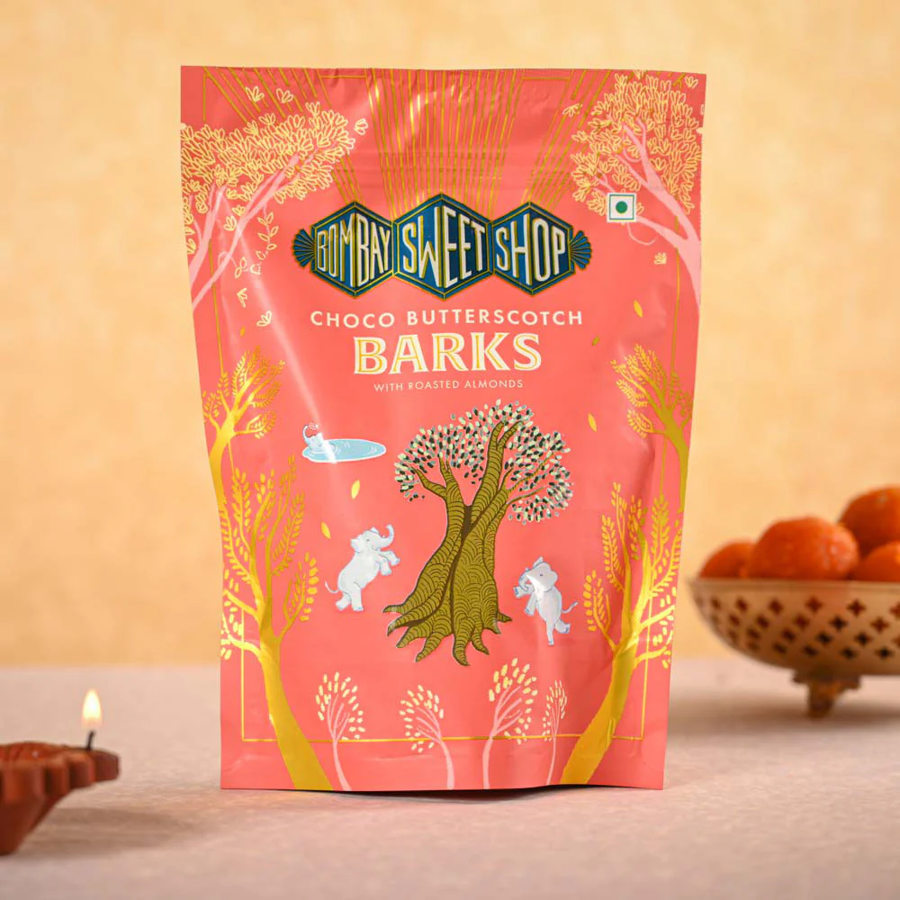 Snake Plant & Bombay Sweet Shop Diwali Gift Hamper - Image 5