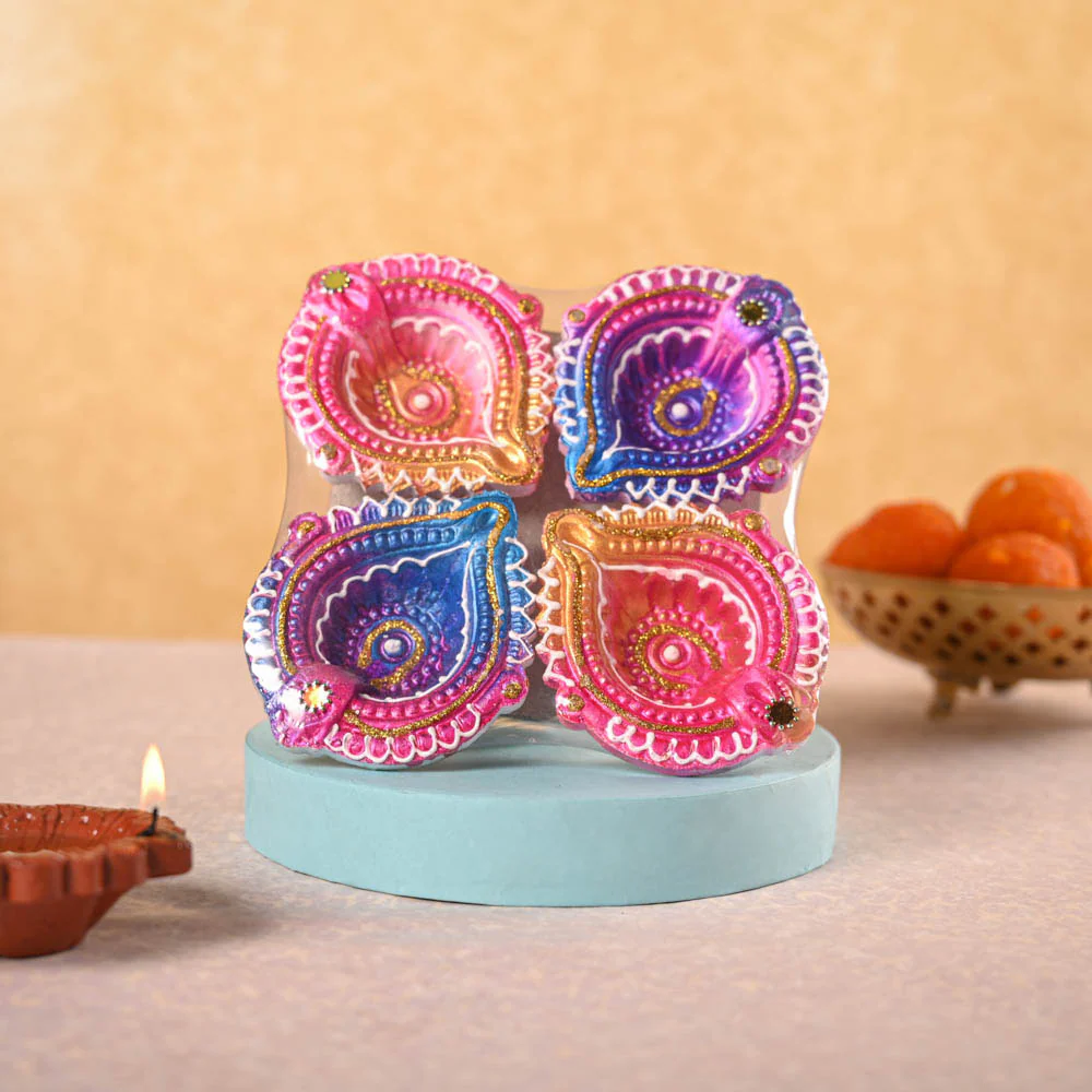Syngonium Pink Plant and Nutki Diwali Gift Hamper - Image 6