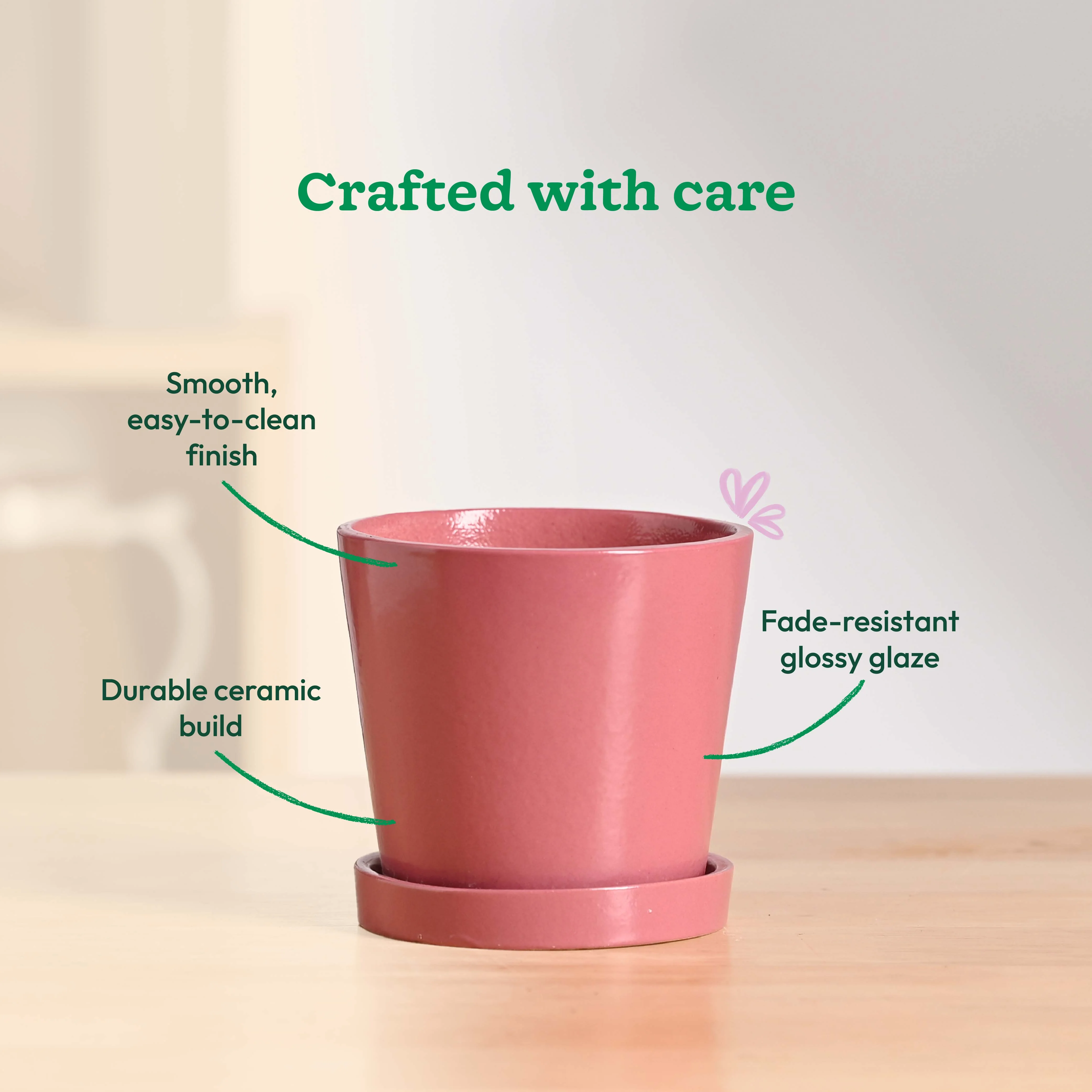 Table Top Ceramic Pot - Image 13