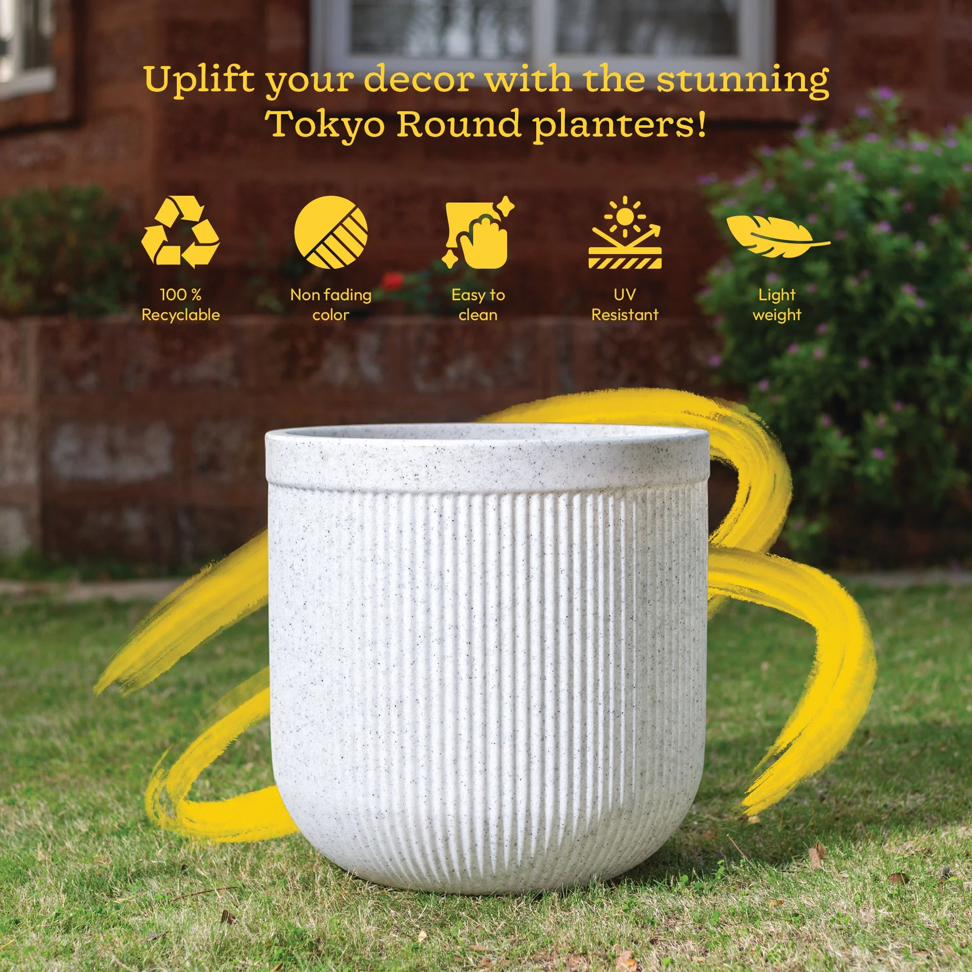 Tokyo Round Planter - Image 41