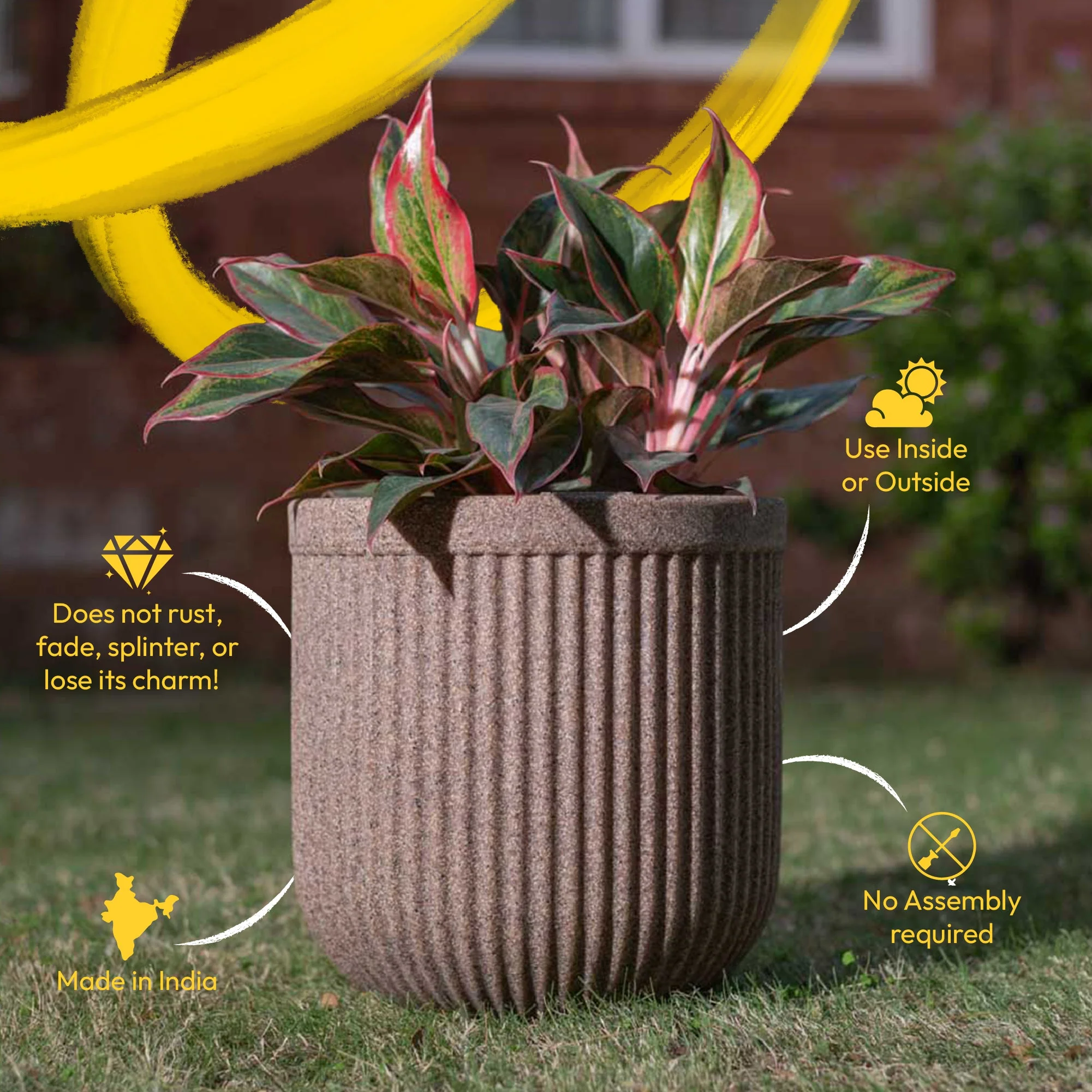 Tokyo Round Planter - Image 54