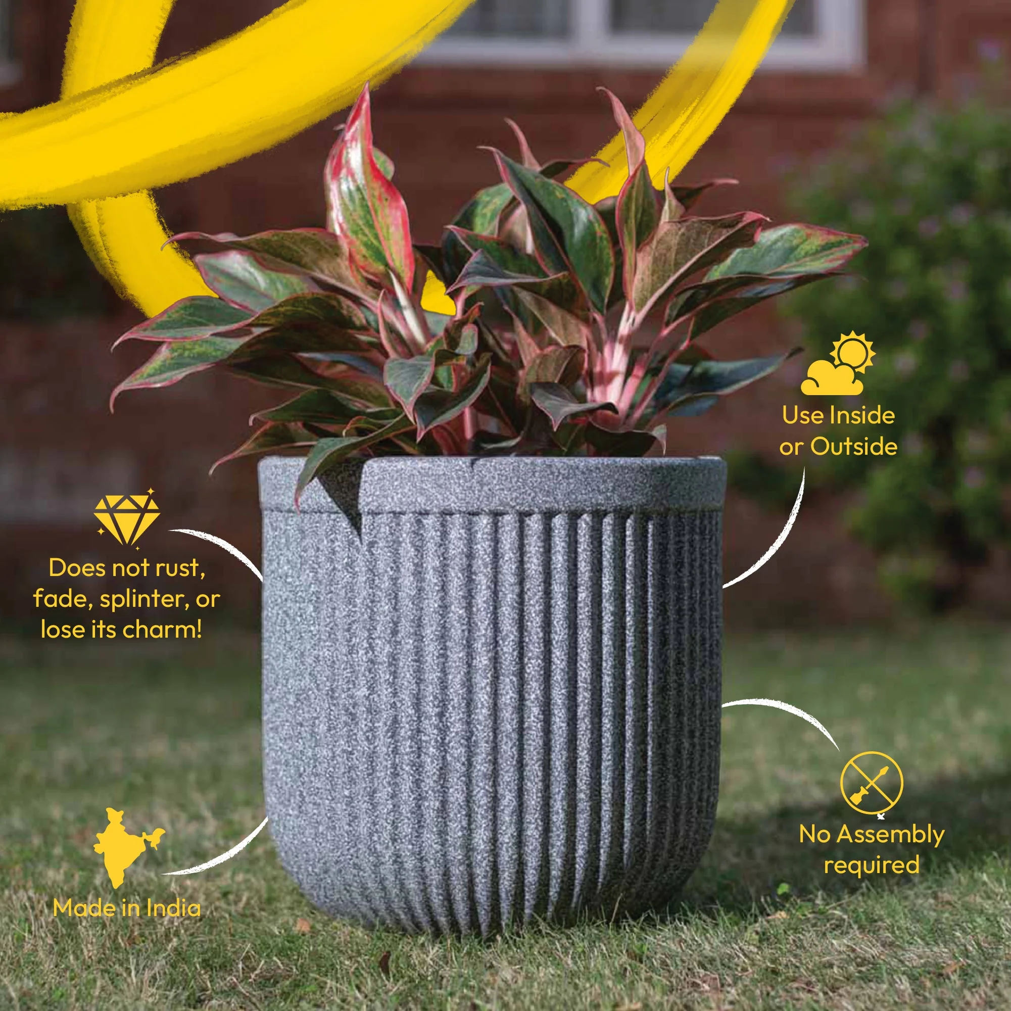 Tokyo Round Planter - Image 62