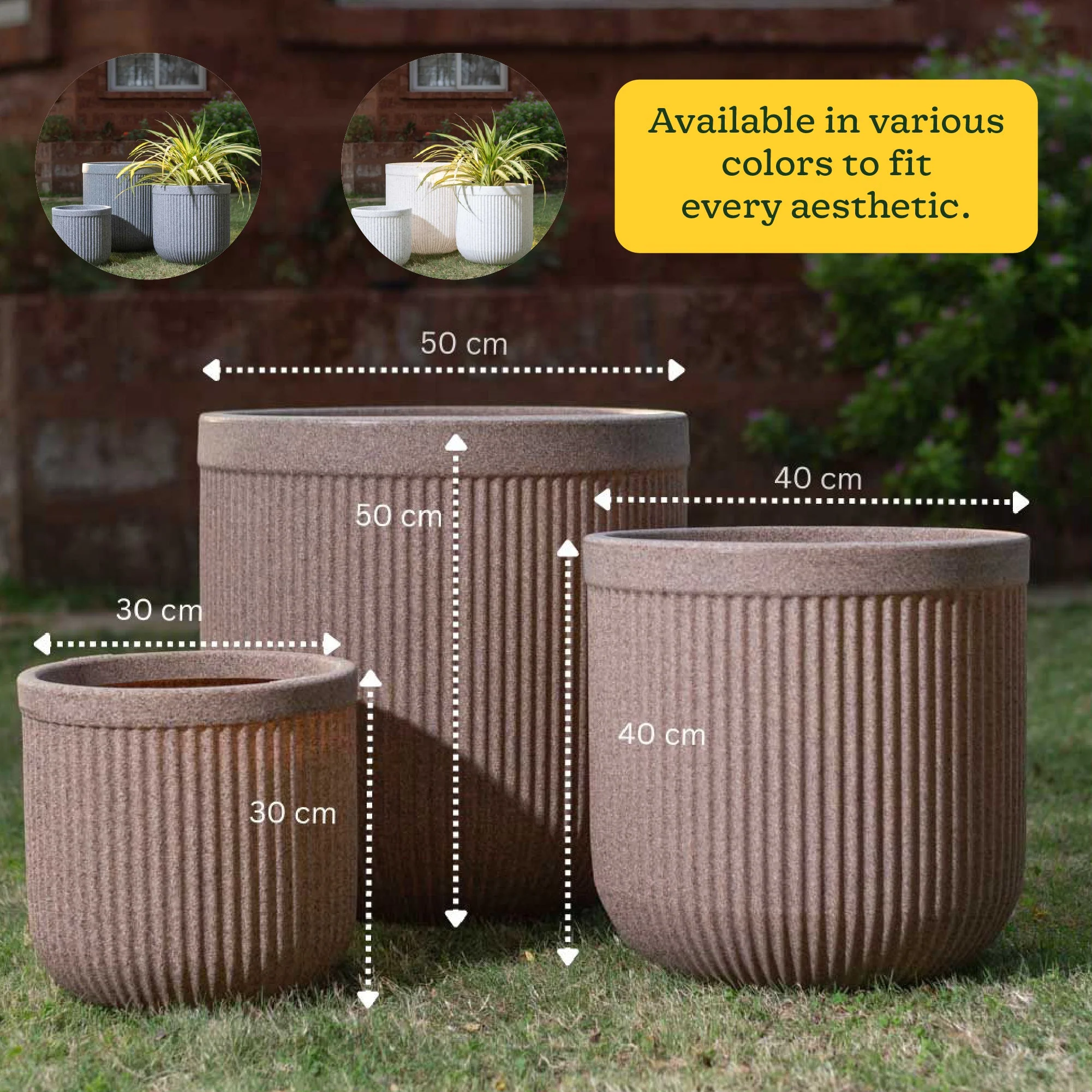 Tokyo Round Planter - Image 76