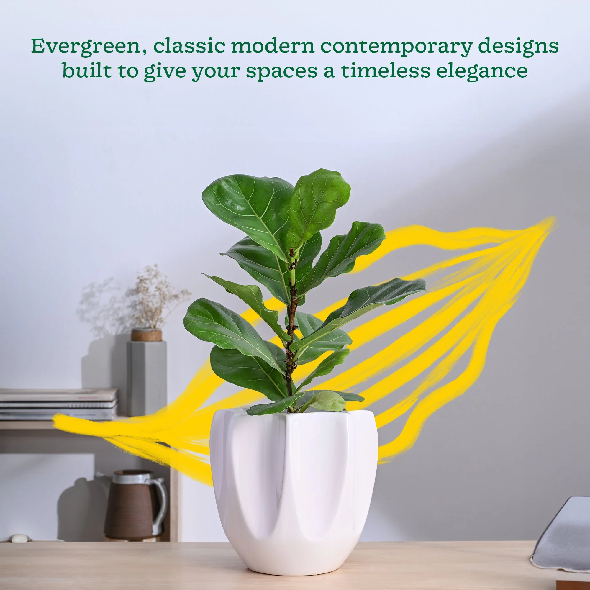 Tranquil Tales Ceramic Planter - Image 10