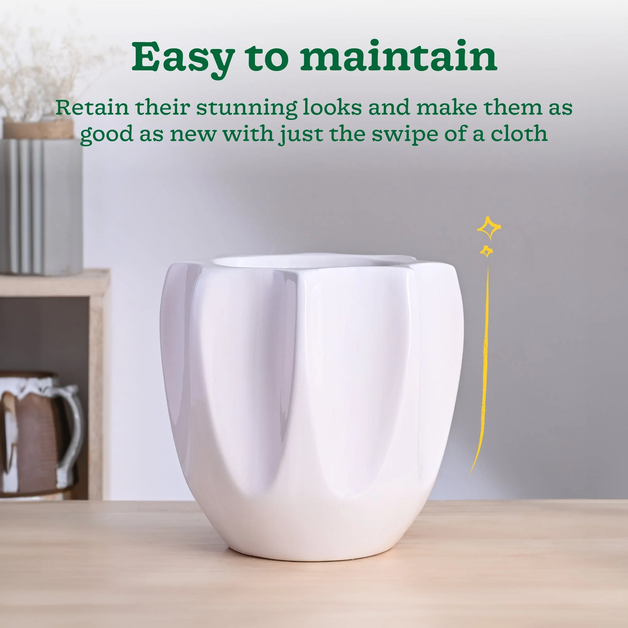 Tranquil Tales Ceramic Planter - Image 12