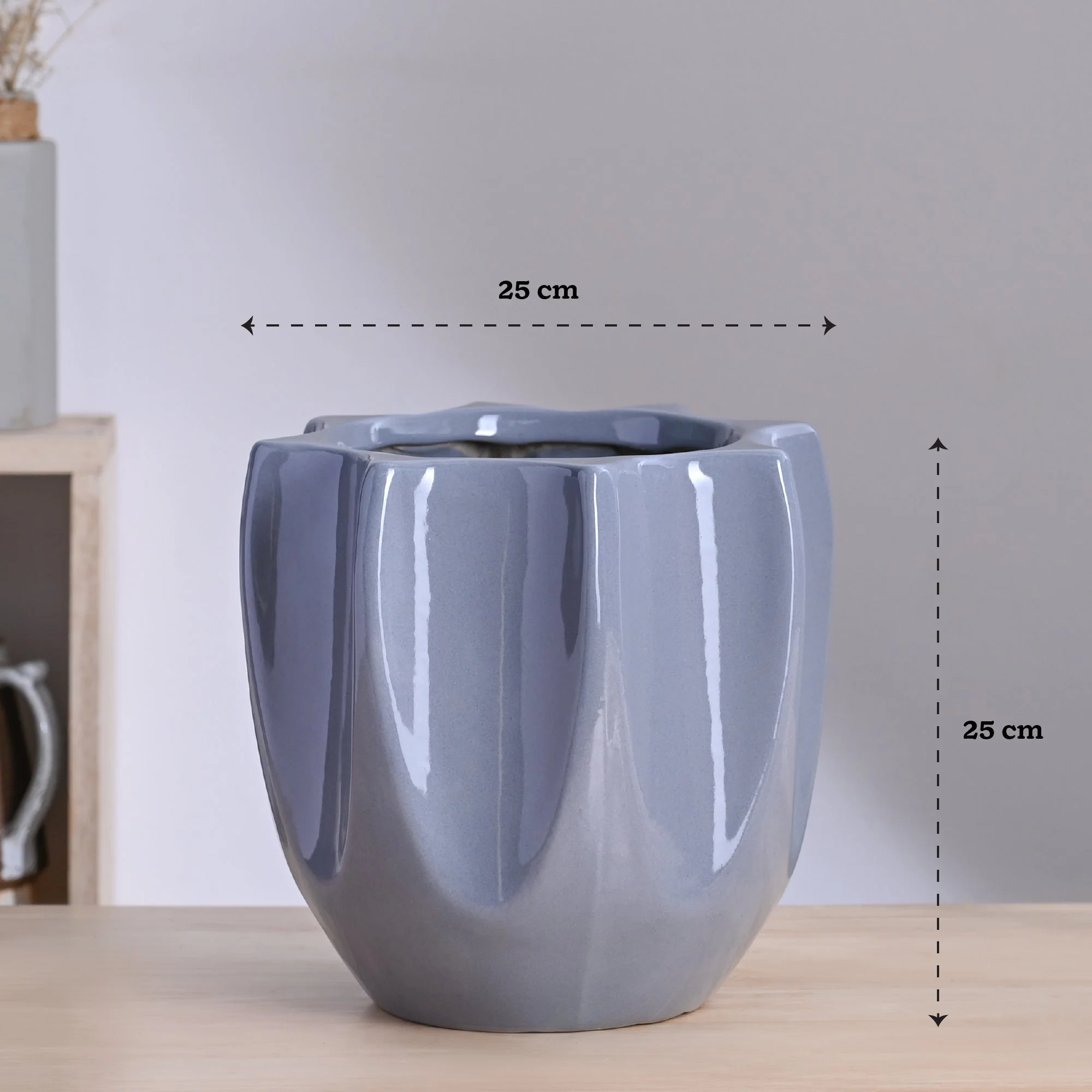 Tranquil Tales Ceramic Planter - Image 8