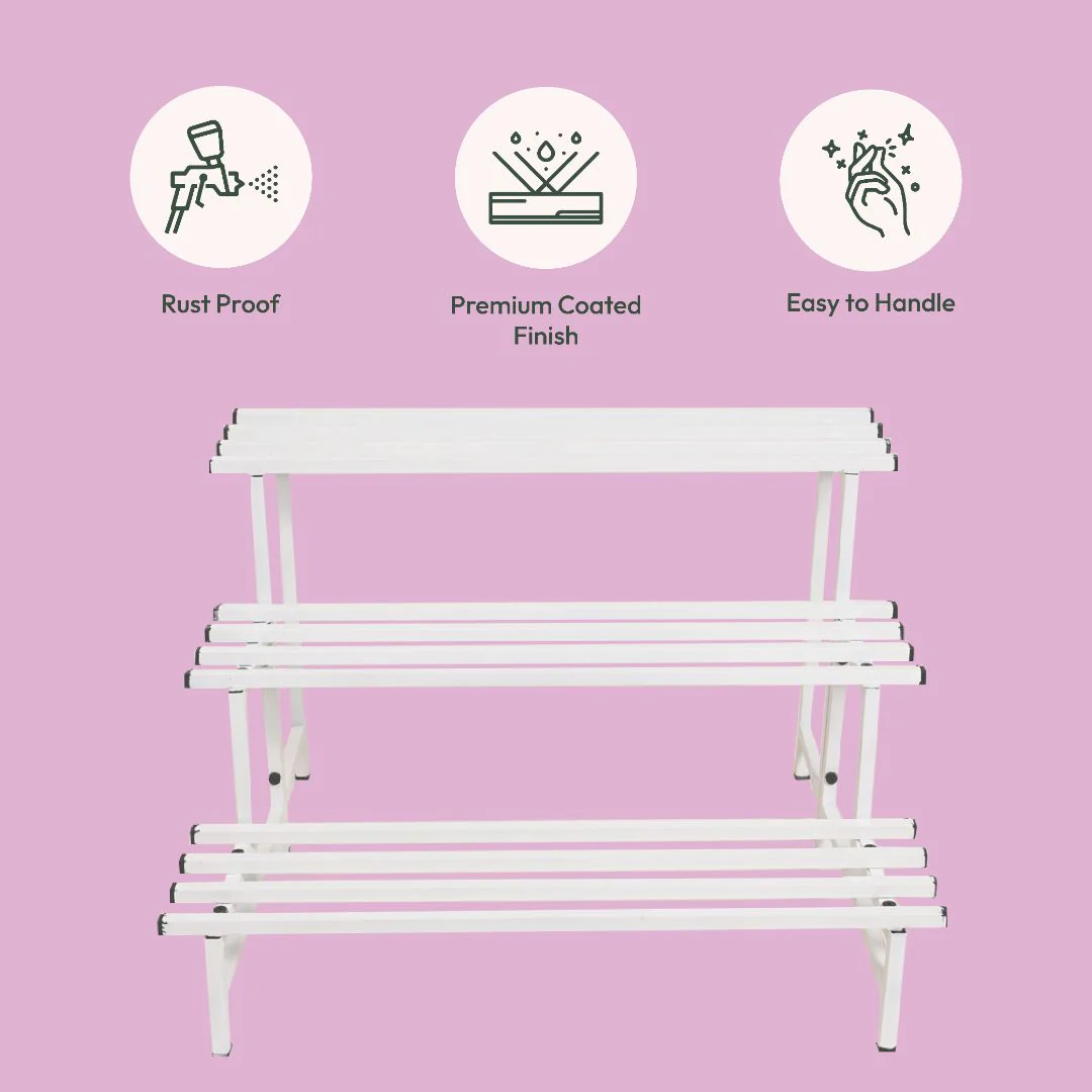 3-Tier Elevate Metal Plant Stand - Image 3
