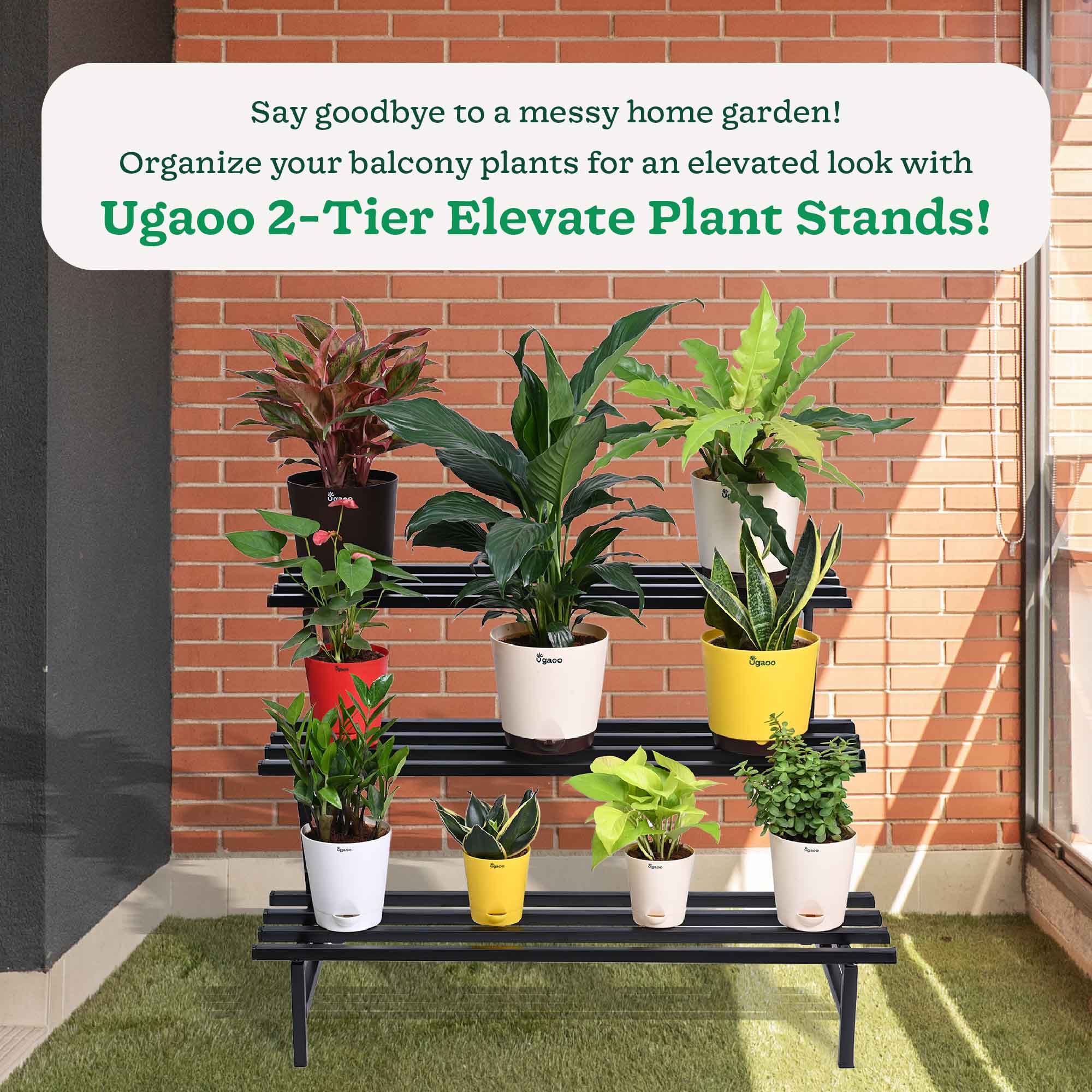 3-Tier Elevate Metal Plant Stand - Image 7