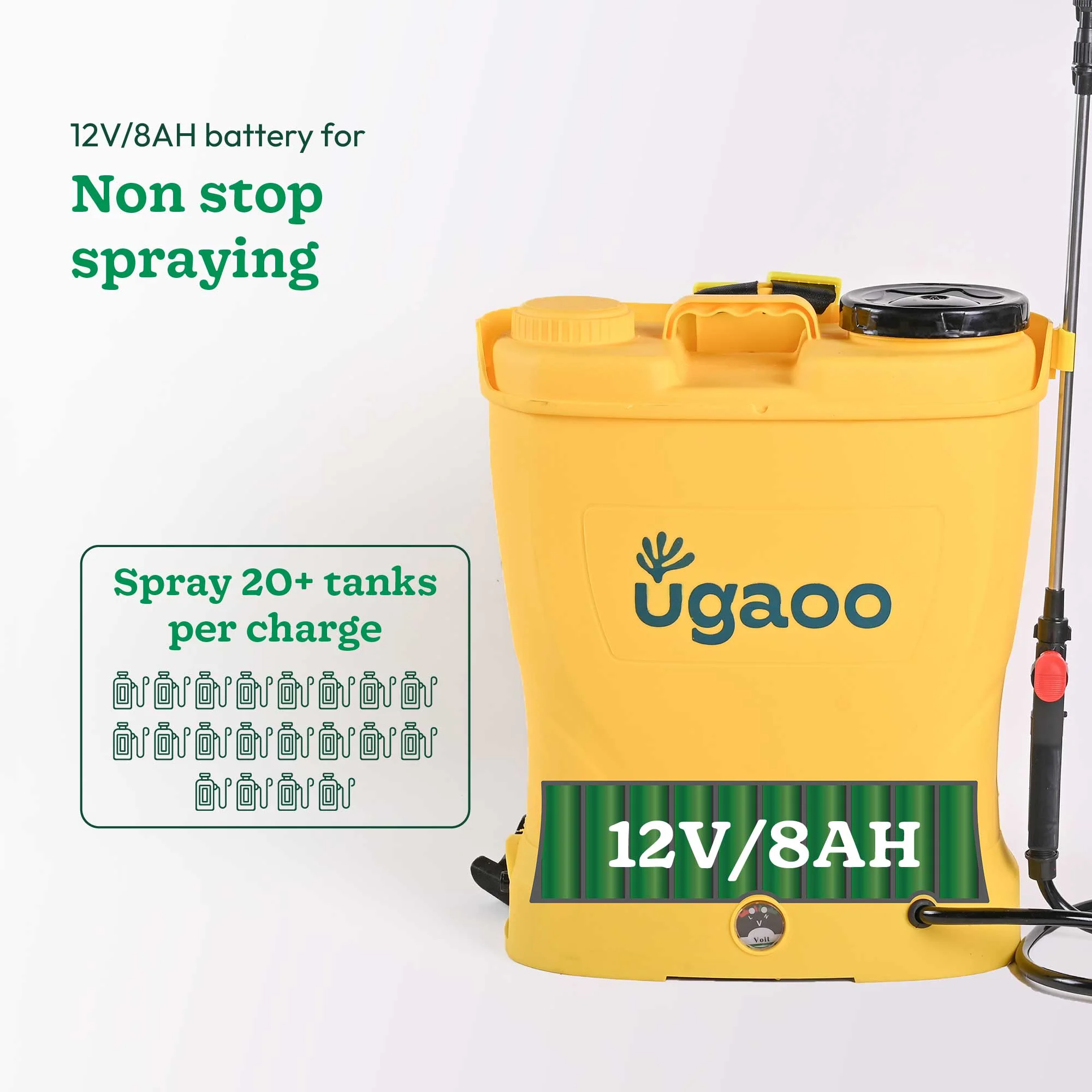 Ugaoo Agriculture Knapsack Spray Pump - 16 Ltr - Image 5