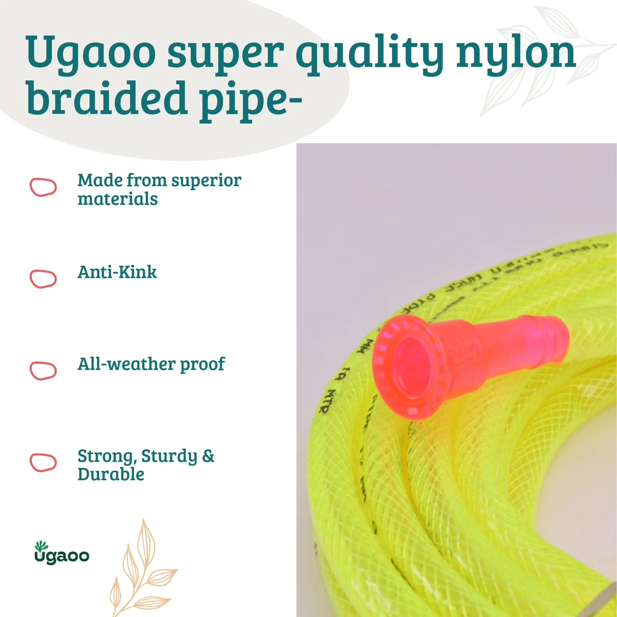 PVC Unbreakable Hose Pipe For Garden - Image 5
