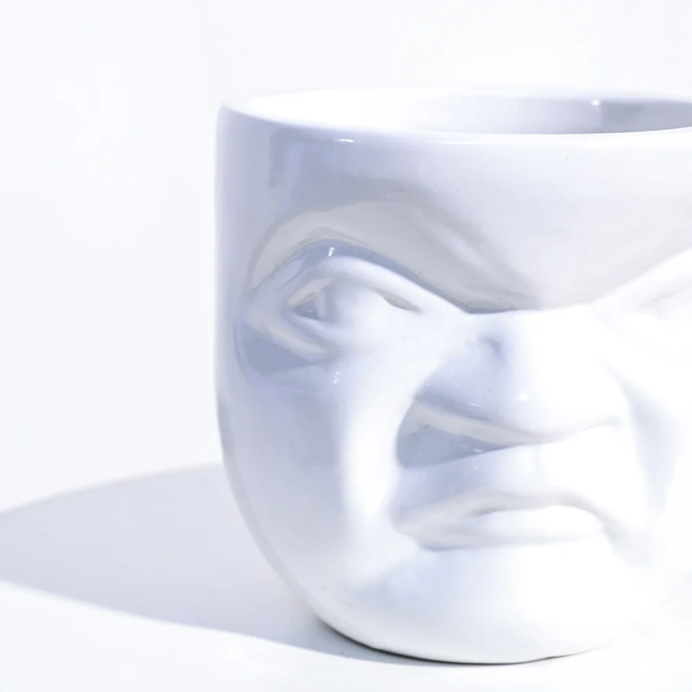 Unwavered Love - Kids Angry Face Ceramic Pot - Image 4