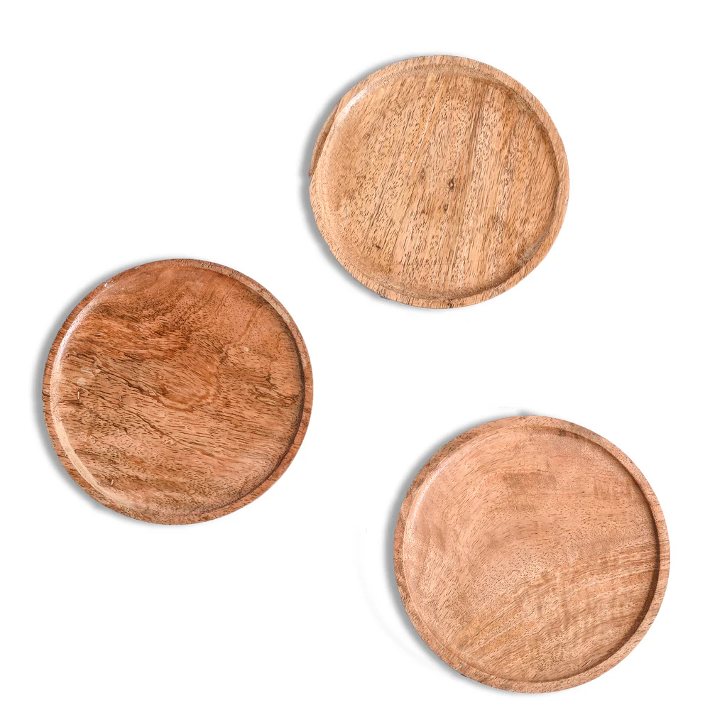 Wooden Plant Tray - Set of 3 - Image 7