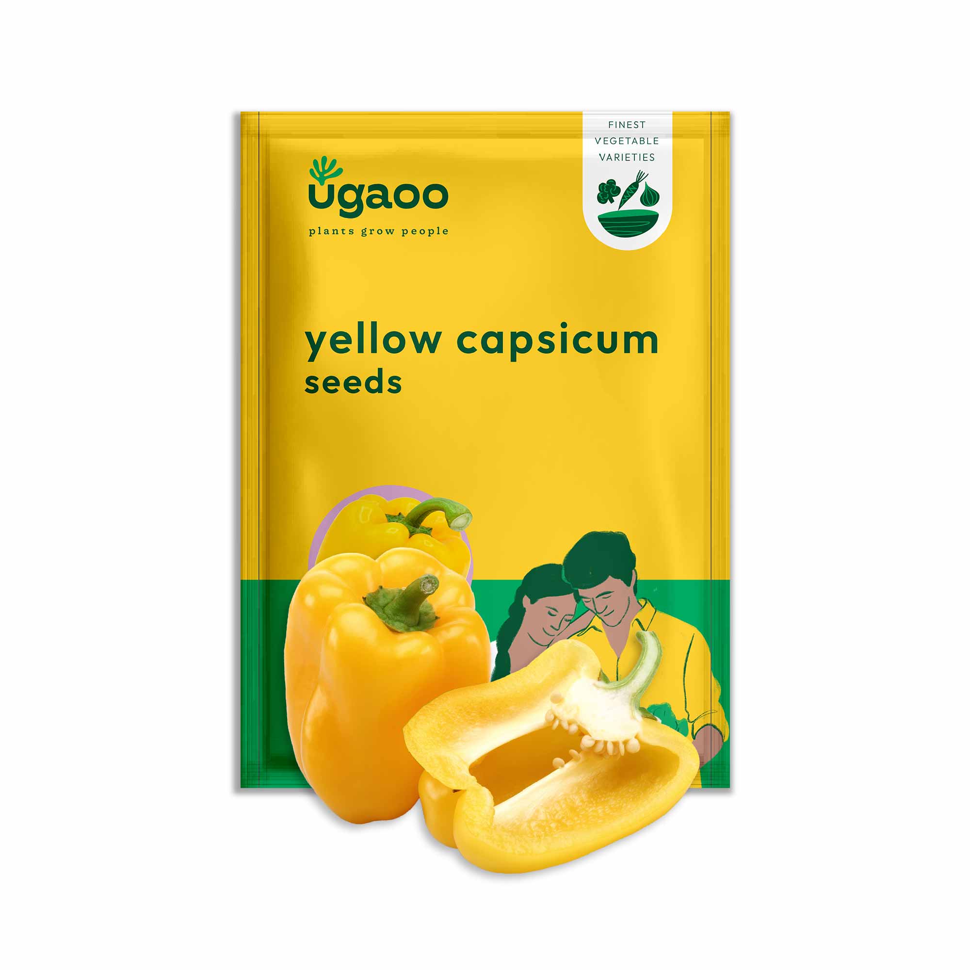 Yellow Capsicum Seeds - Image 2