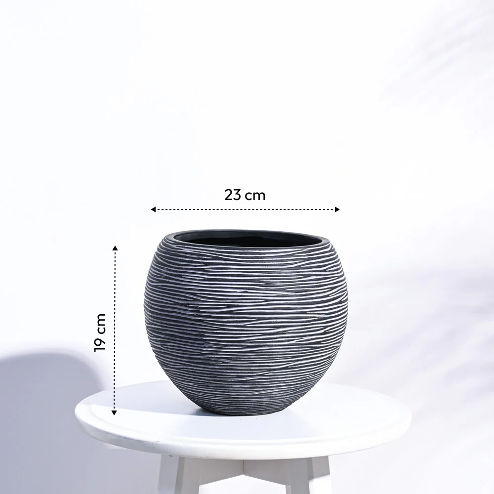 Zuri Vase ball Rib - Image 15